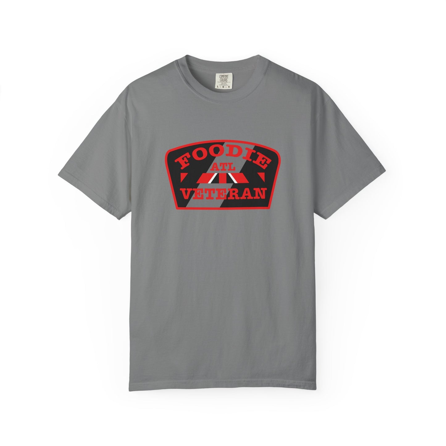 L.O.E.F Foodie Veteran ATL Unisex Tee Shirt (Red)