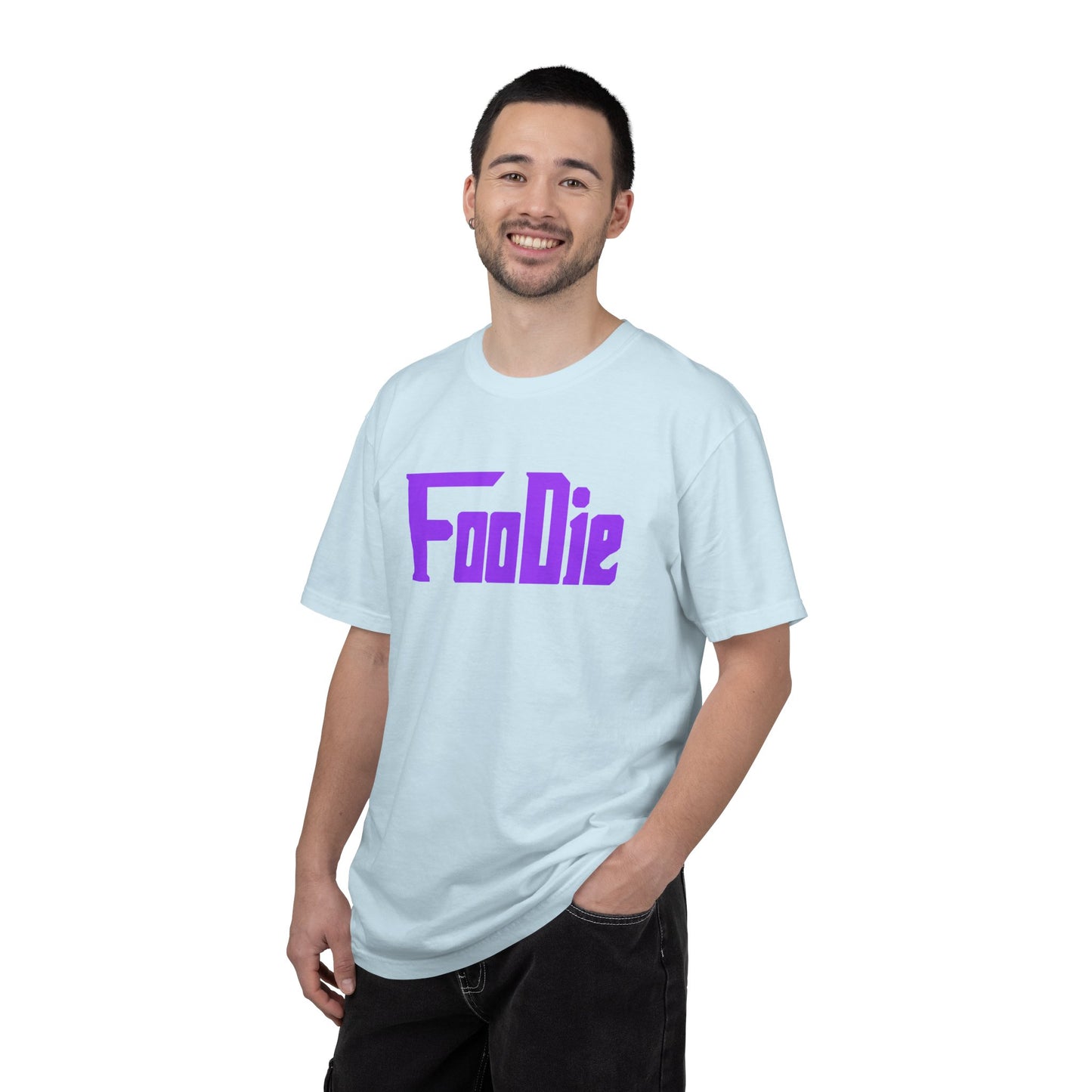 LO.E.F Foodie Unisex Tee Shirt (Bright Purple)