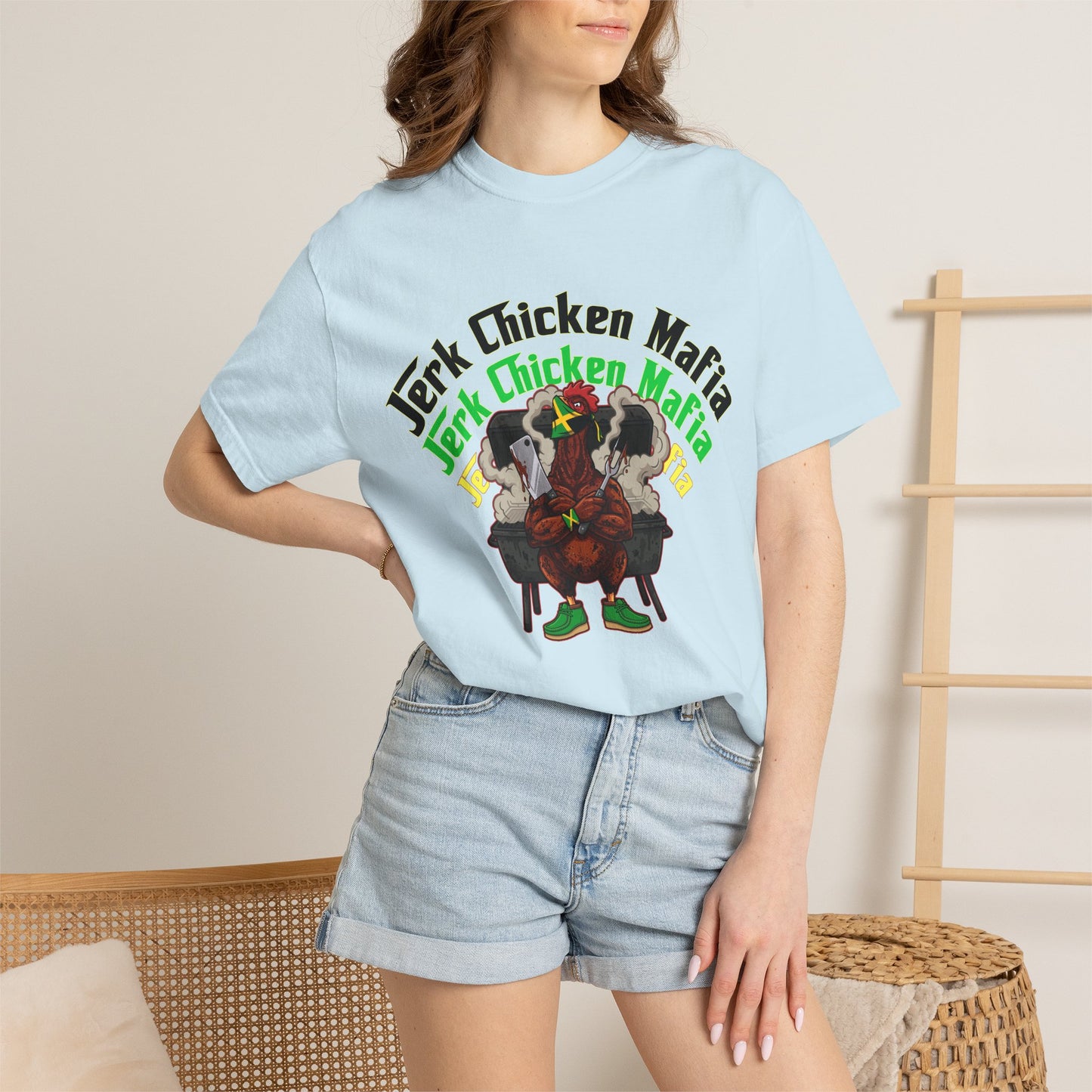 L.O.E.F Jerk Chicken Mafia Unisex Tee Shirt
