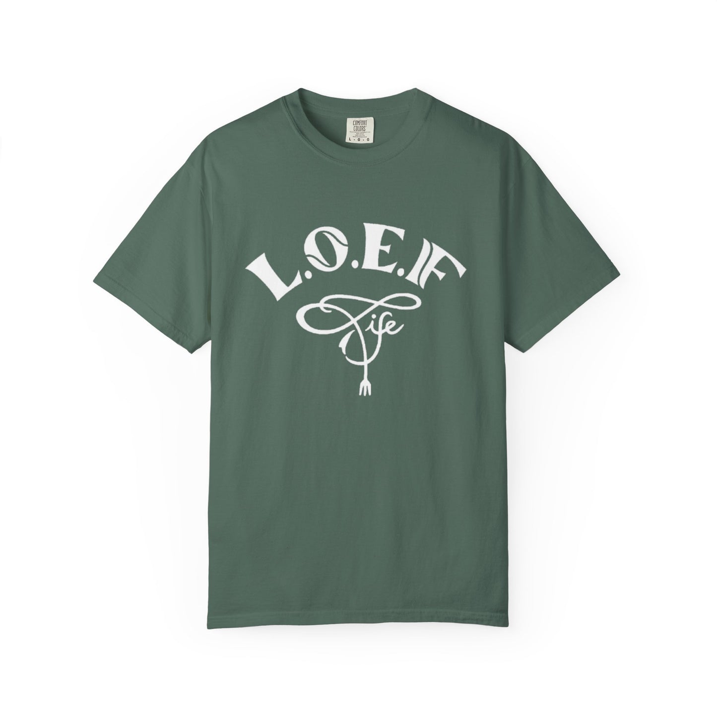 L.O.E.F Life Unisex Tee Shirt (White)