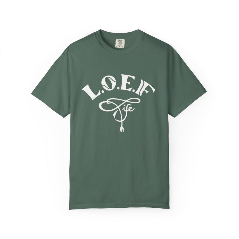 L.O.E.F Life Unisex Tee Shirt (White)