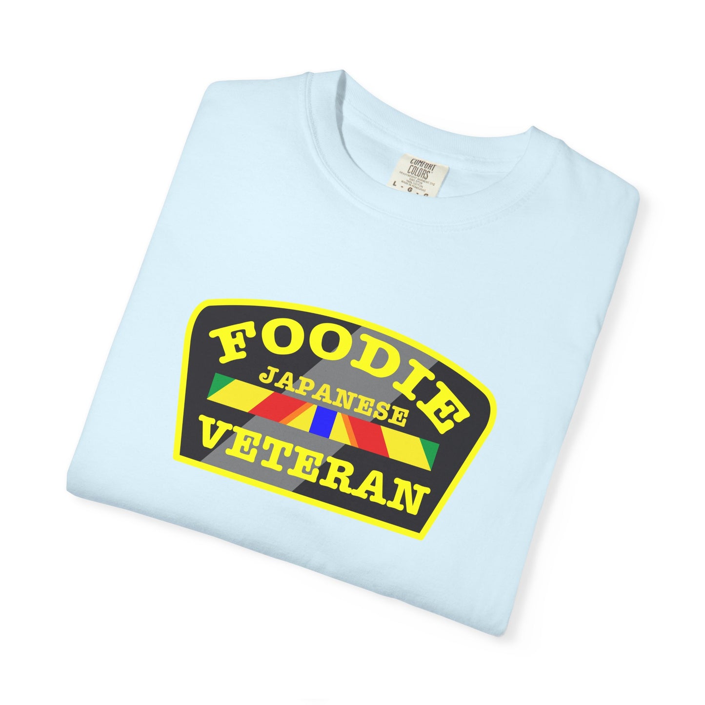 Foodie Veteran Japanese Flag T-Shirt