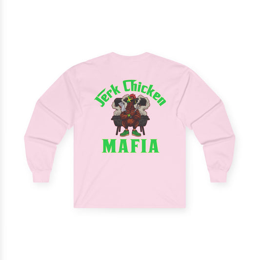 L.O.E.F Jerk Chicken Mafia Long Sleeve Tee