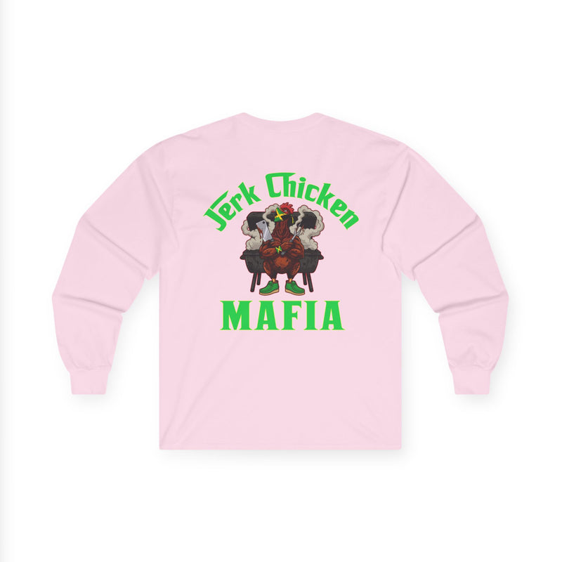 L.O.E.F Jerk Chicken Mafia Long Sleeve Tee