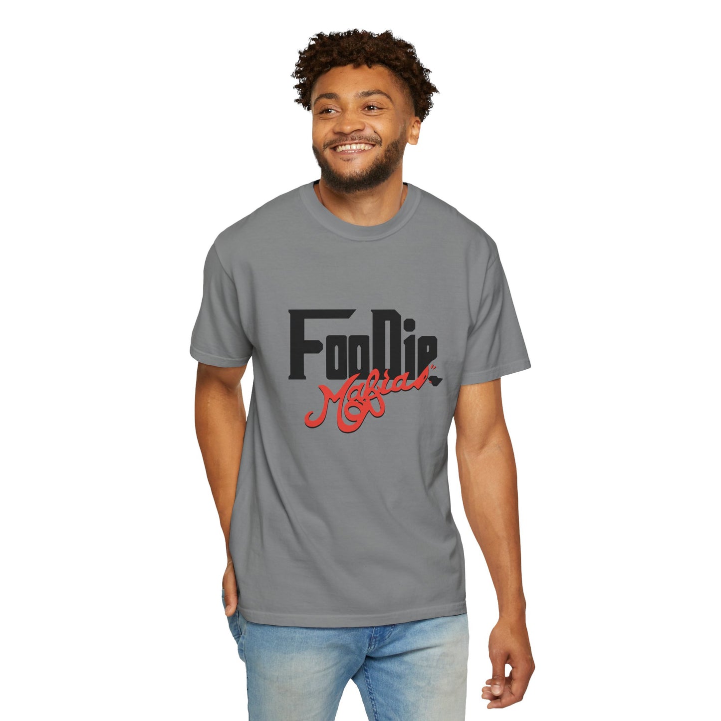 L.O.E.F Foodie Mafia Unisex Tee shirt (Flat Red)