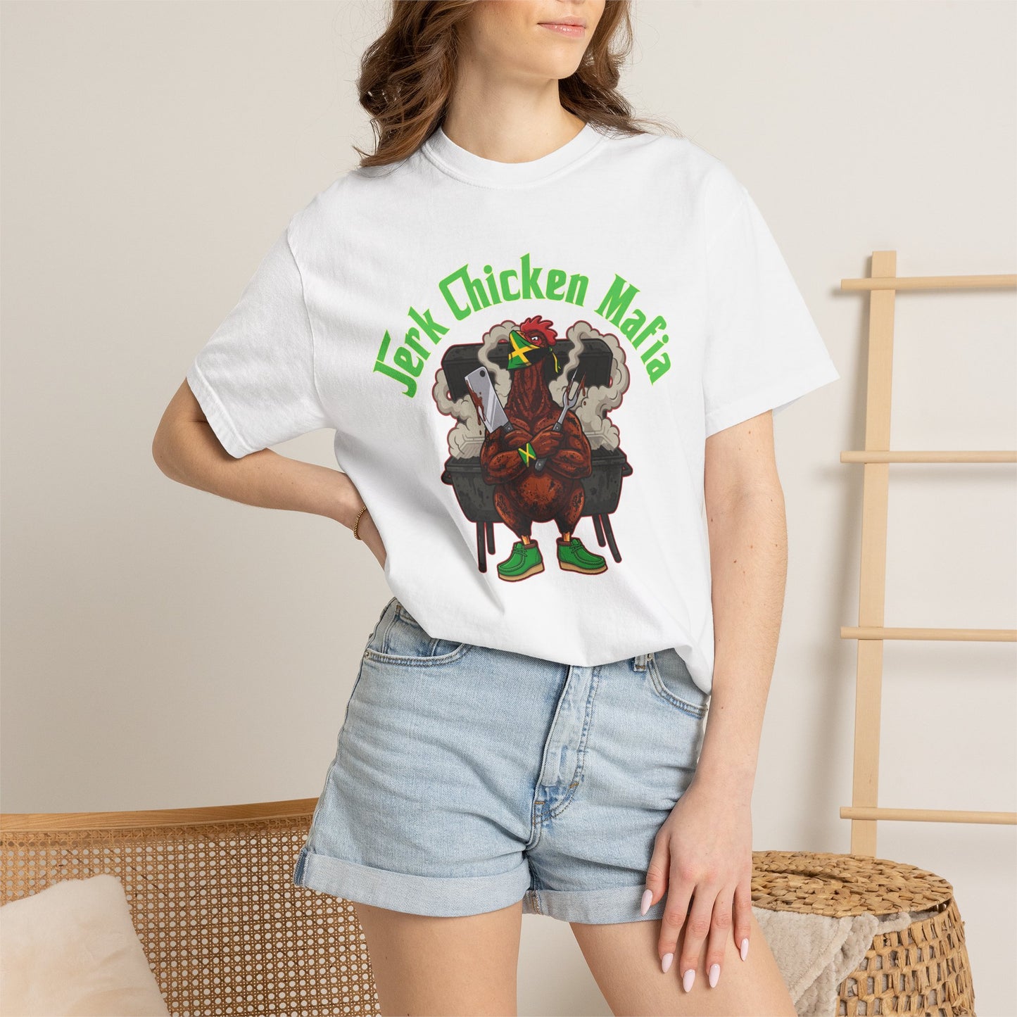 L.O.E.F Jerk Chicken Mafia Unisex Tee Shirt