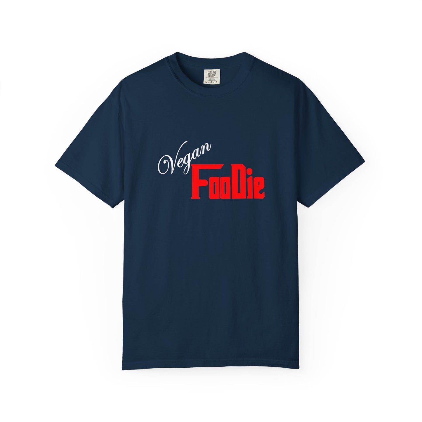 L.O.E.F Unisex Vegan Foodie Tee Shirt (Fiery Red)