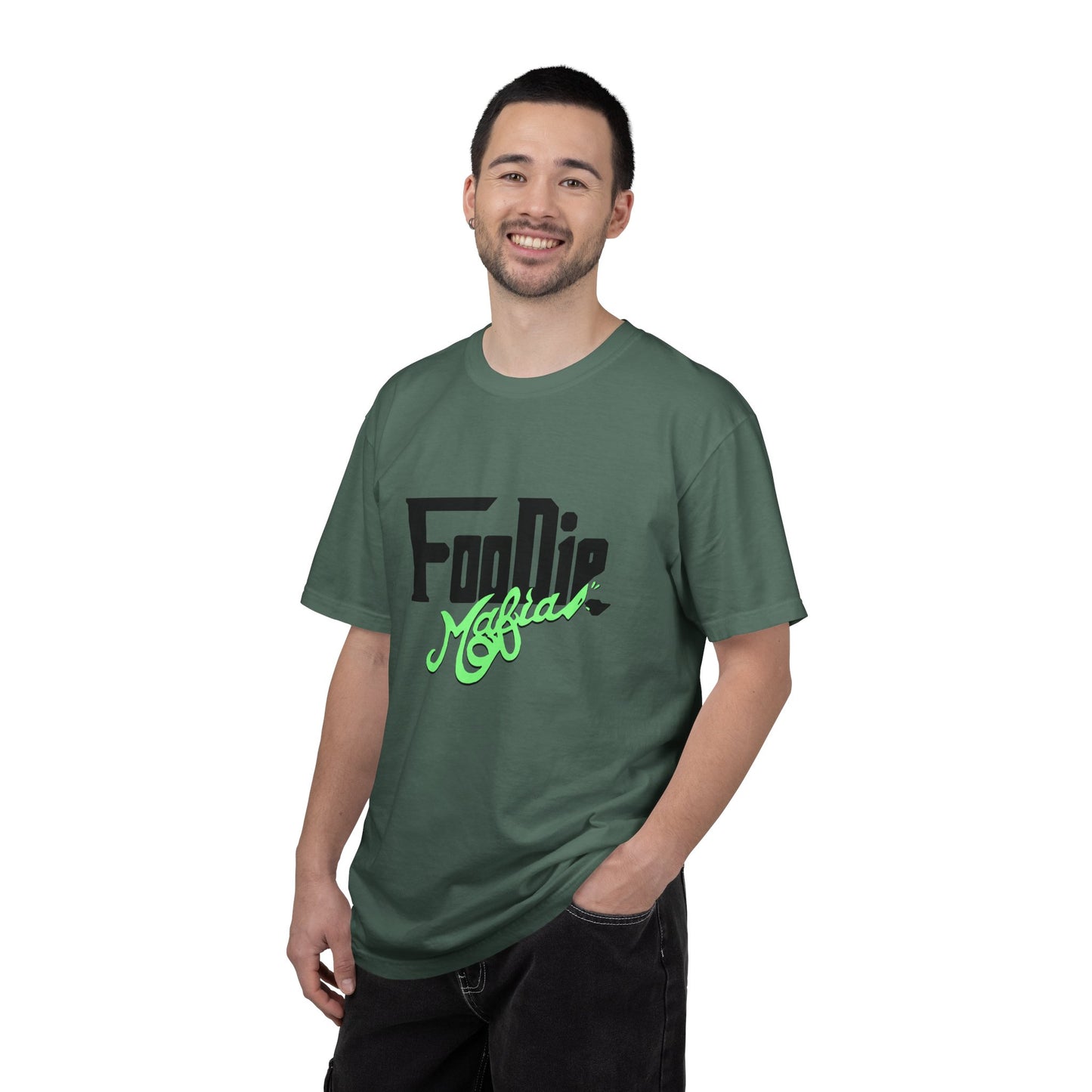L.O.E.F Foodie Mafia Unisex Tee shirt (Mint Green)