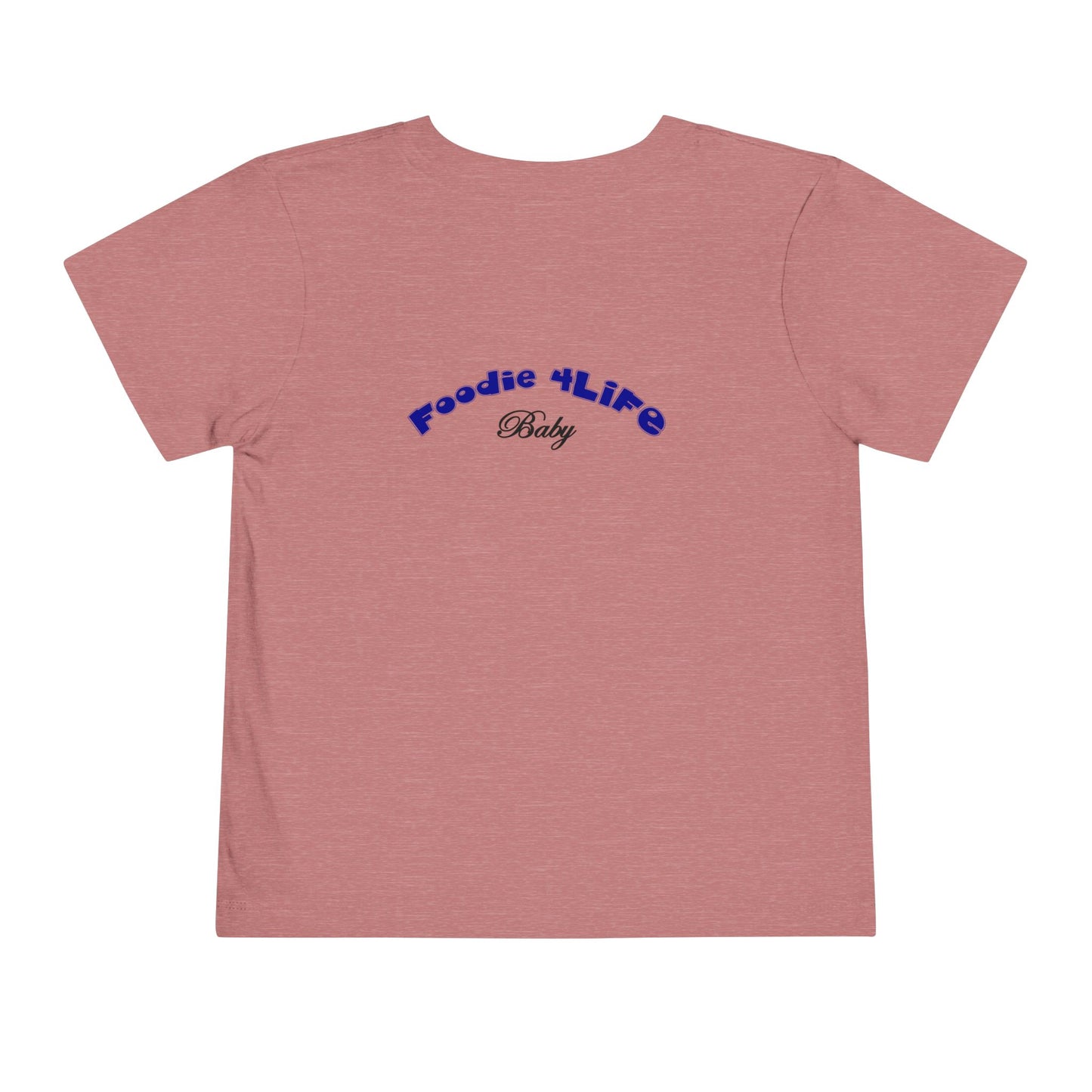 L.O.E.F Foodie 4Life Baby Short Sleeve Tee Shirt (Dark Blue)