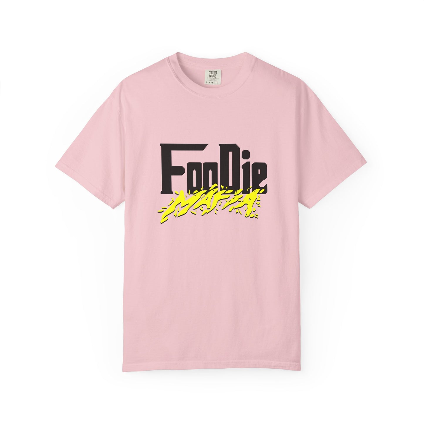L.O.E.F Foodie Mafia Unisex Tee Shirt (Bright Yellow)