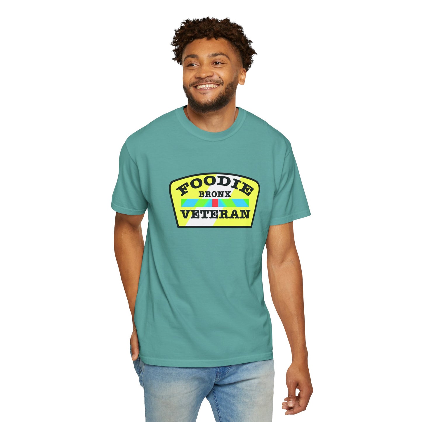 L.O.E.F Foodie Veteran Bronx Unisex Tee Shirt (Yellow)
