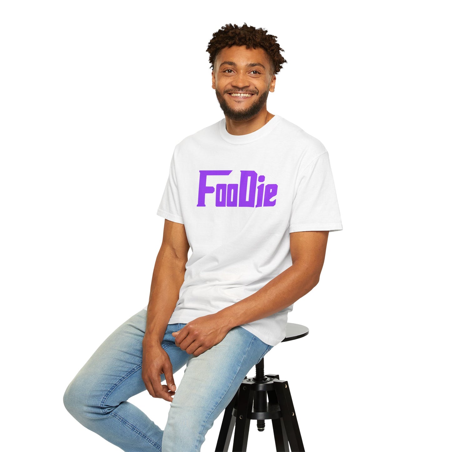 LO.E.F Foodie Unisex Tee Shirt (Bright Purple)