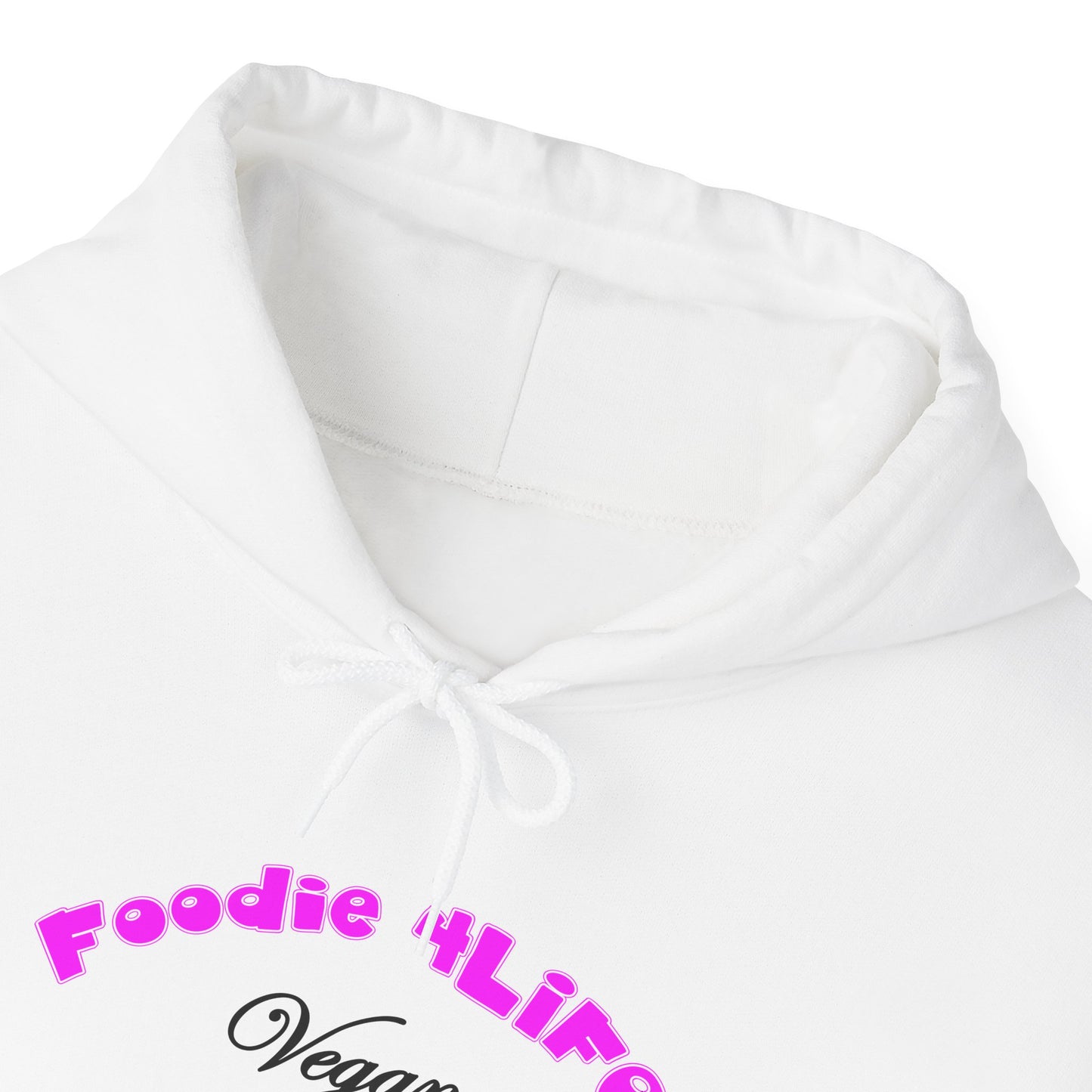 L.O.E.F Foodie 4Life Vegan Hoodie (Fuchsia)