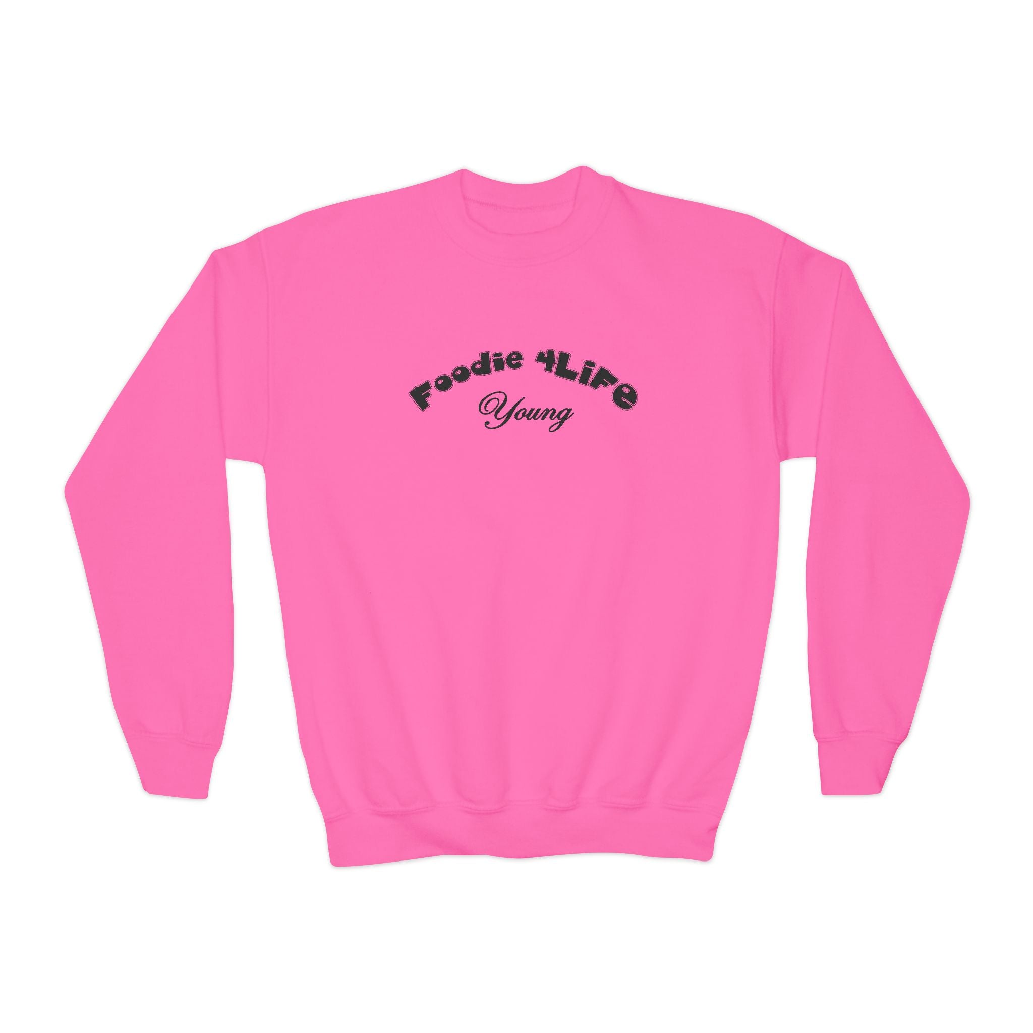 L.O.E.F Foodie 4Life Young Sweatshirt  (Black)