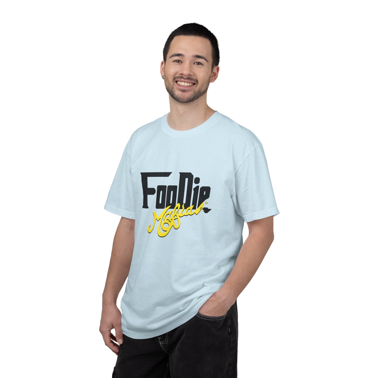 L.O.E.F Foodie Mafia Unisex Tee shirt (Bright Yellow)