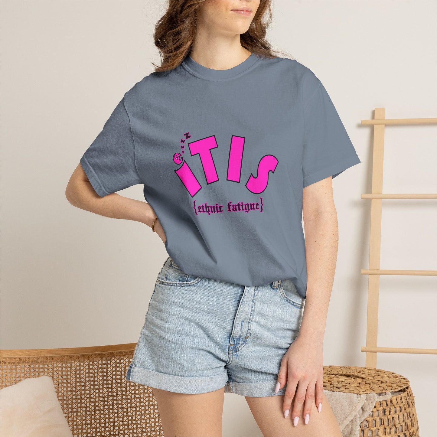 L.O.E.F ITIS Unisex Tee shirt (Pink)