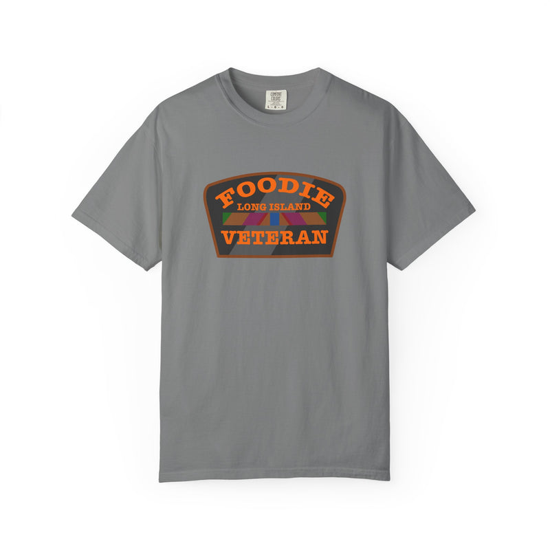 L.O.E.F Foodie Veteran Long Island Unisex Tee Shirt (Orange)