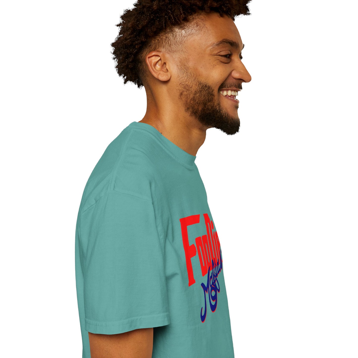 L.O.E.F Red Foodie Mafia Unisex Tee shirt (Dark Blue)