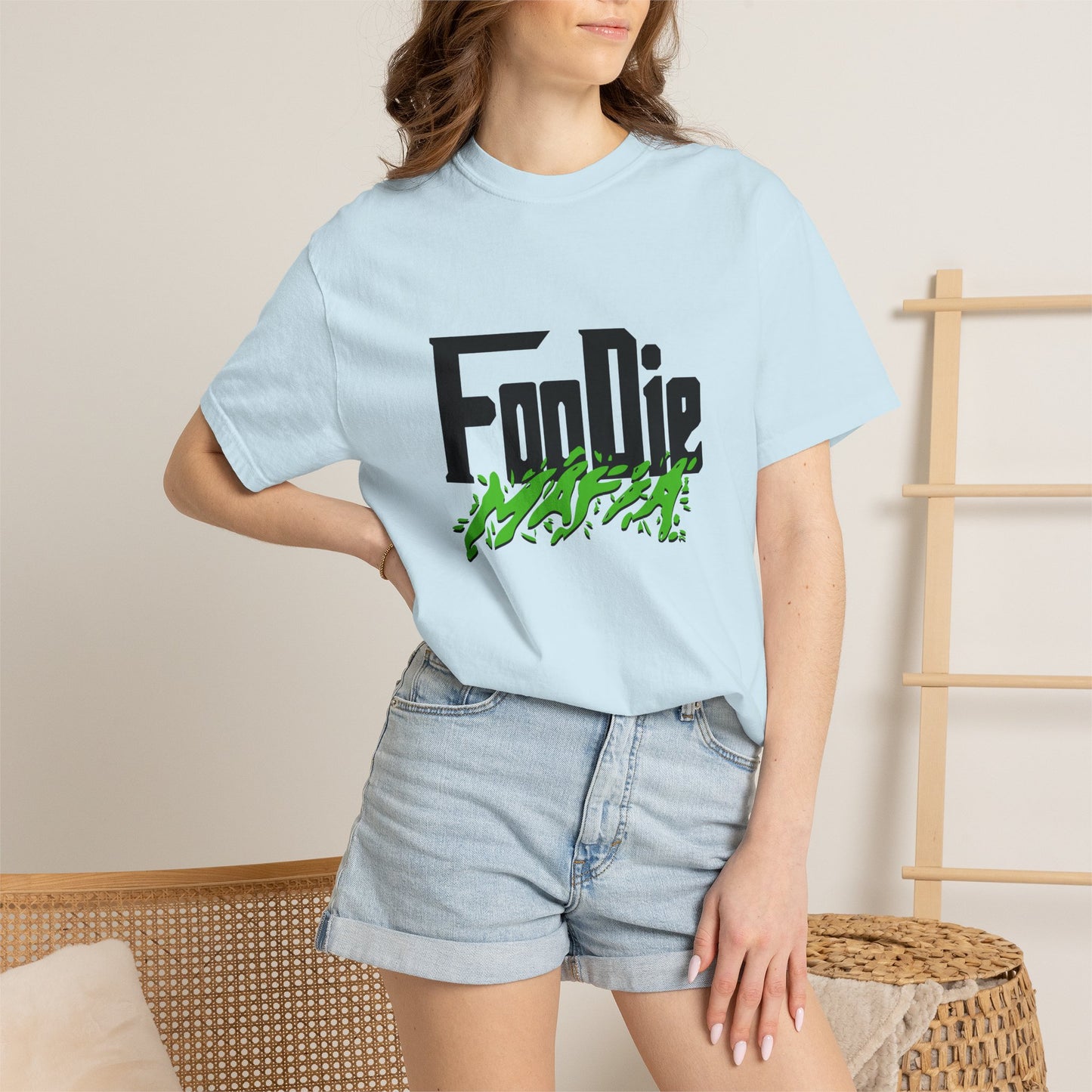 L.O.E.F Foodie Mafia Tee Shirt (Kelly Green)