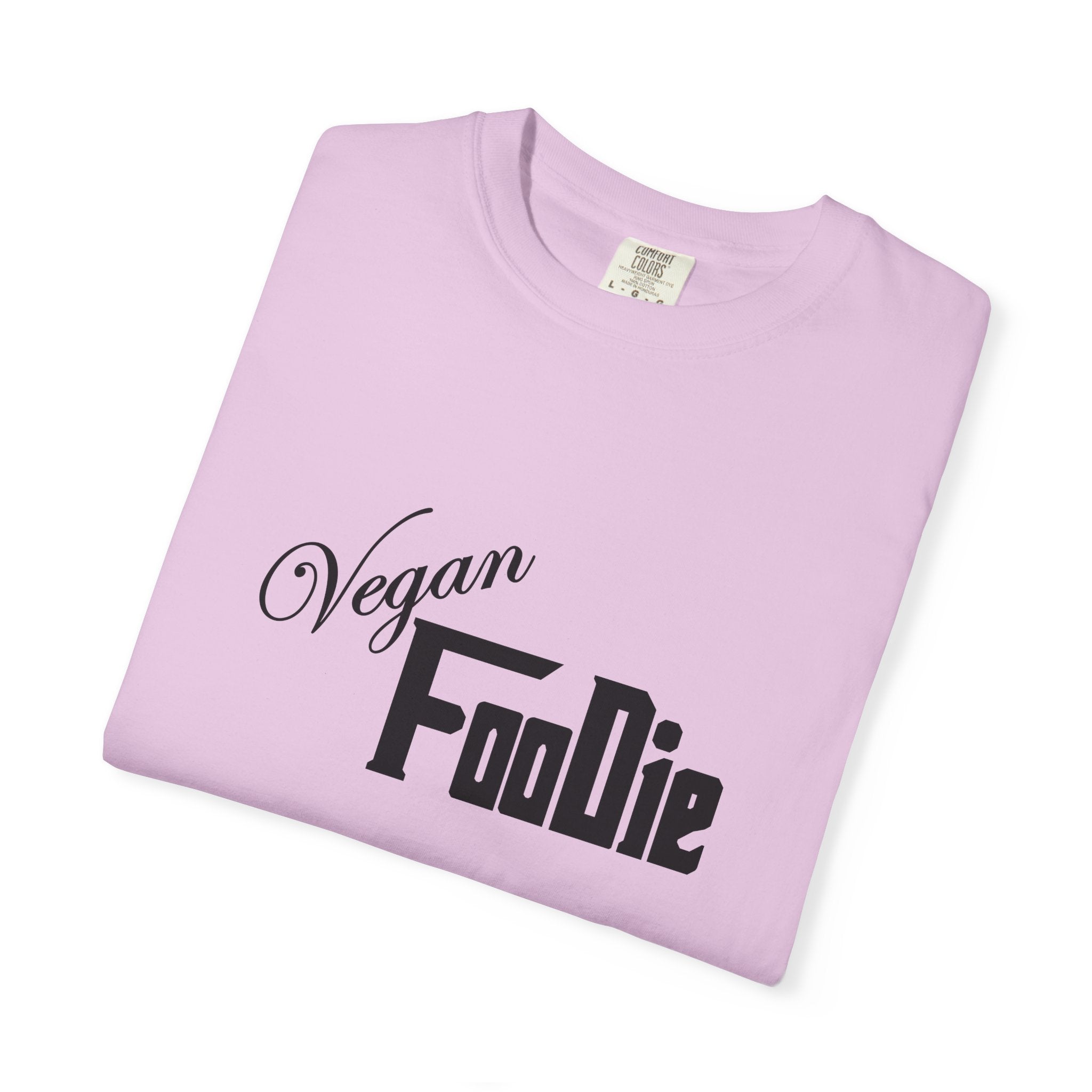 L.O.E.F Unisex Vegan Foodie Tee Shirt (Black)