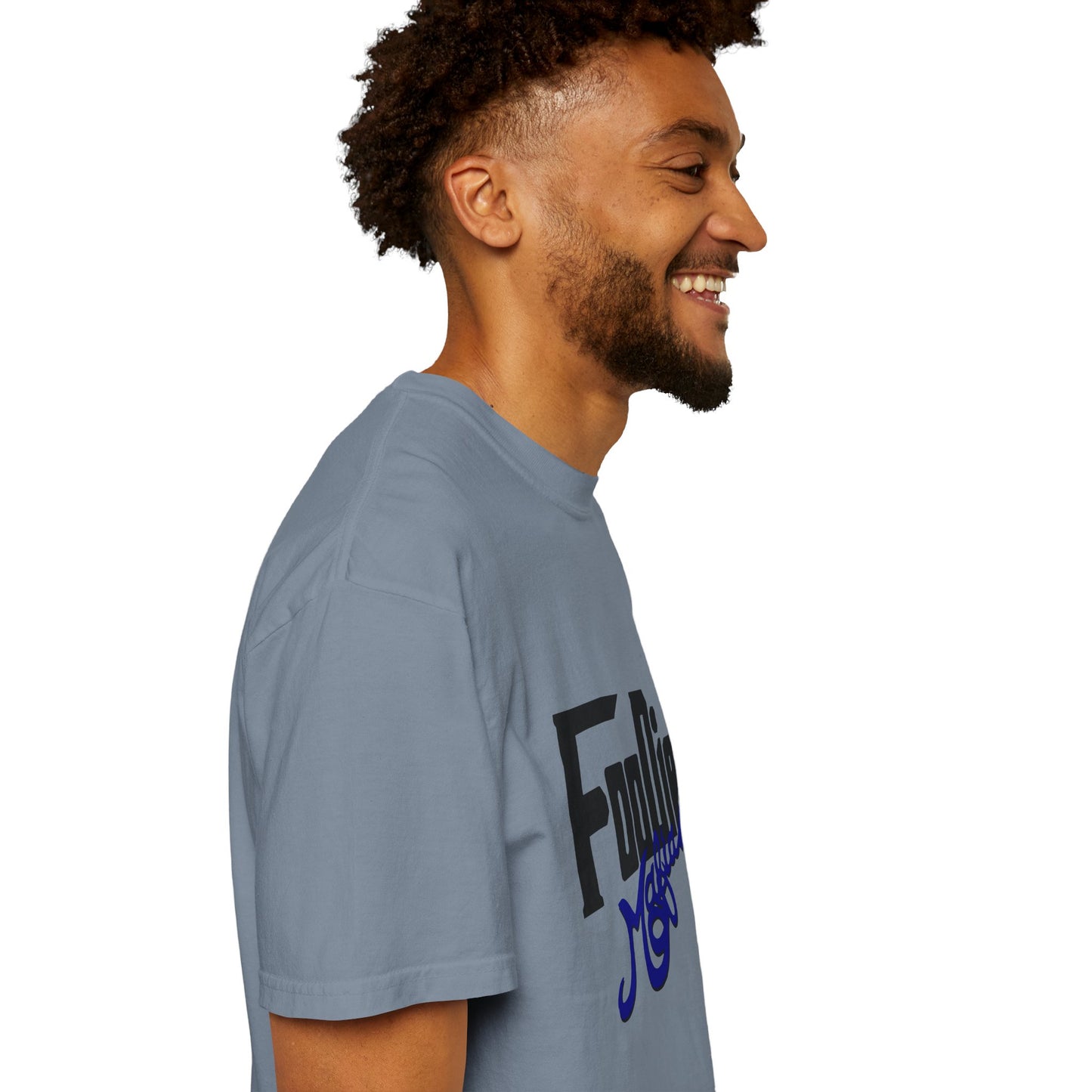 L.O.E.F Foodie Mafia Unisex Tee shirt (Dark Blue)