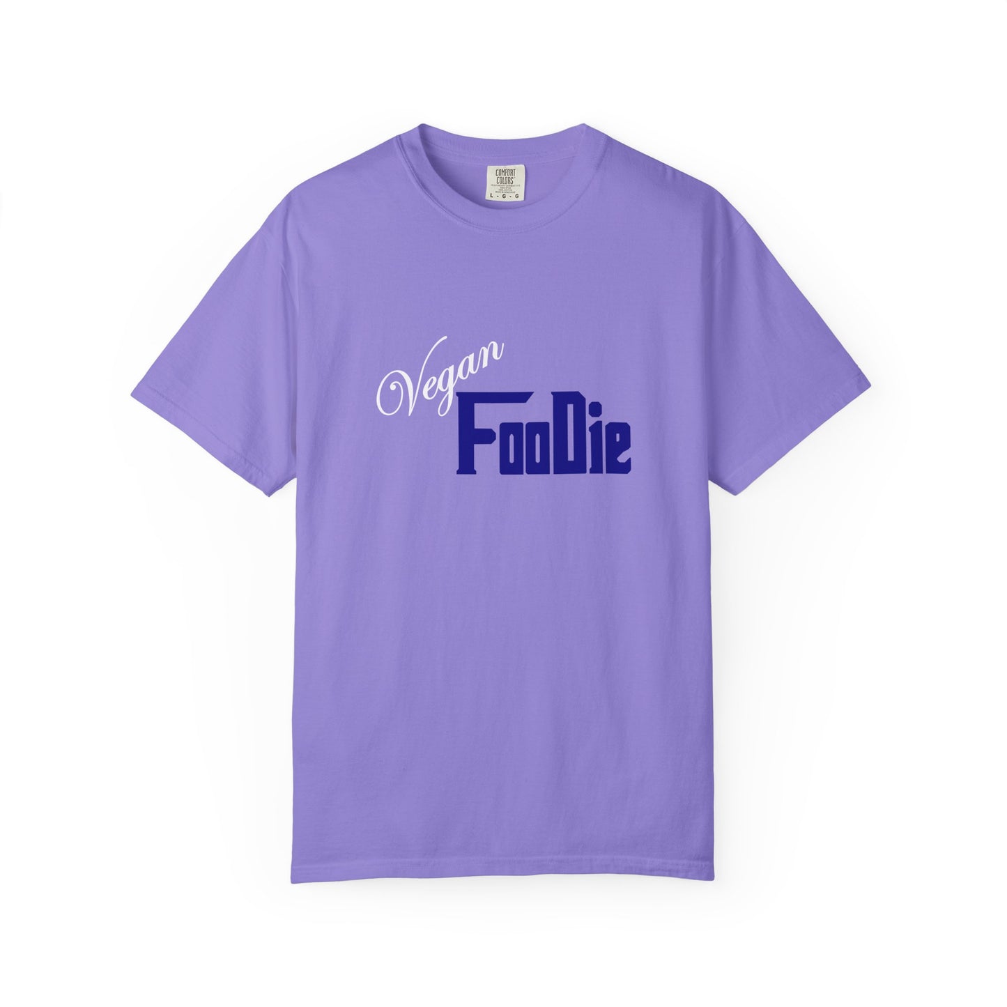 L.O.E.F Unisex Vegan Foodie Tee Shirt (Dark Blue)