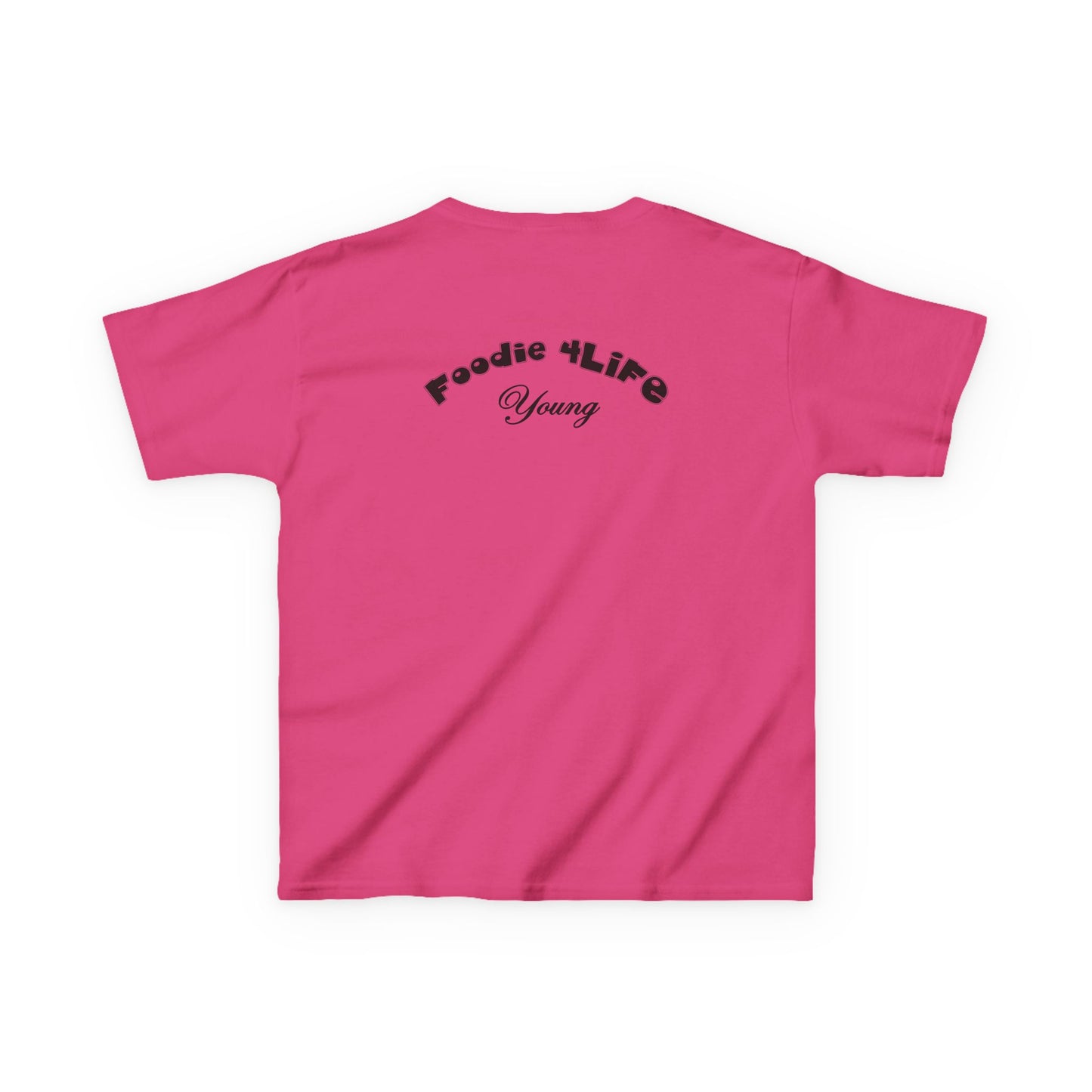 L.O.E.F Foodie 4Life Young Tee Shirt  (Black)