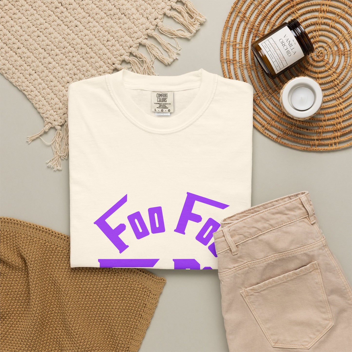 L.O.E.F Foo Foo Foodie T-Shirt (Purple)