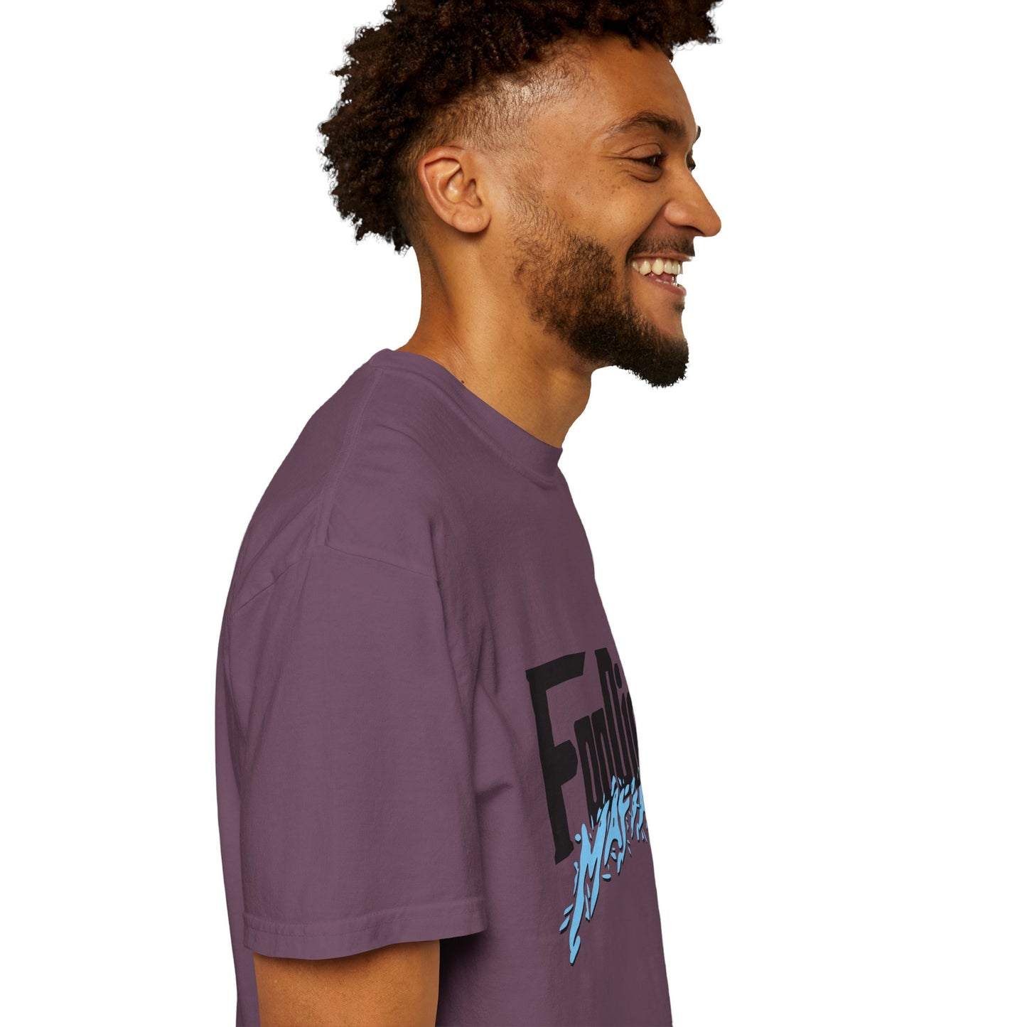 L.O.E.F Foodie Mafia Unisex Tee Shirt (Baby Blue)