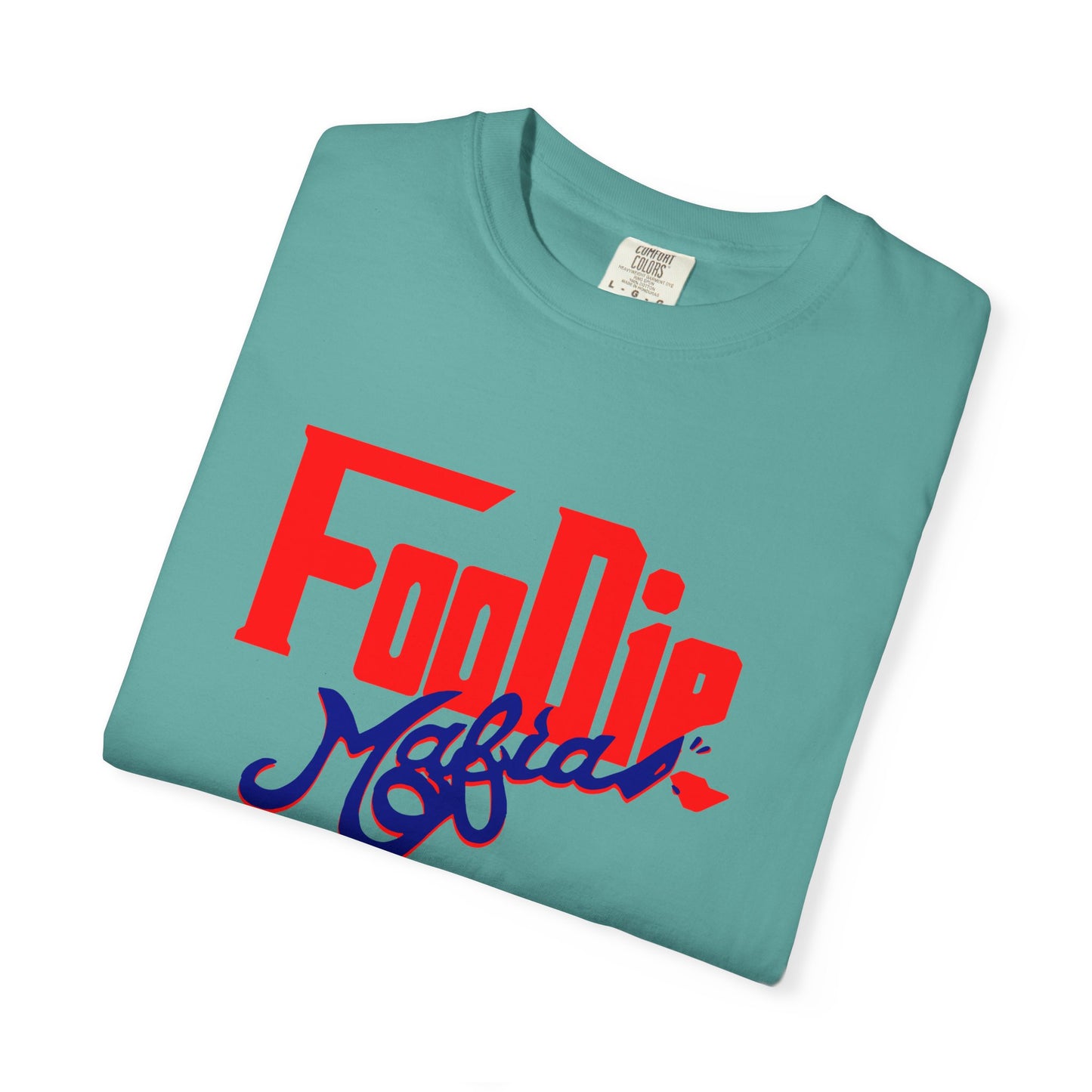 L.O.E.F Red Foodie Mafia Unisex Tee shirt (Dark Blue)