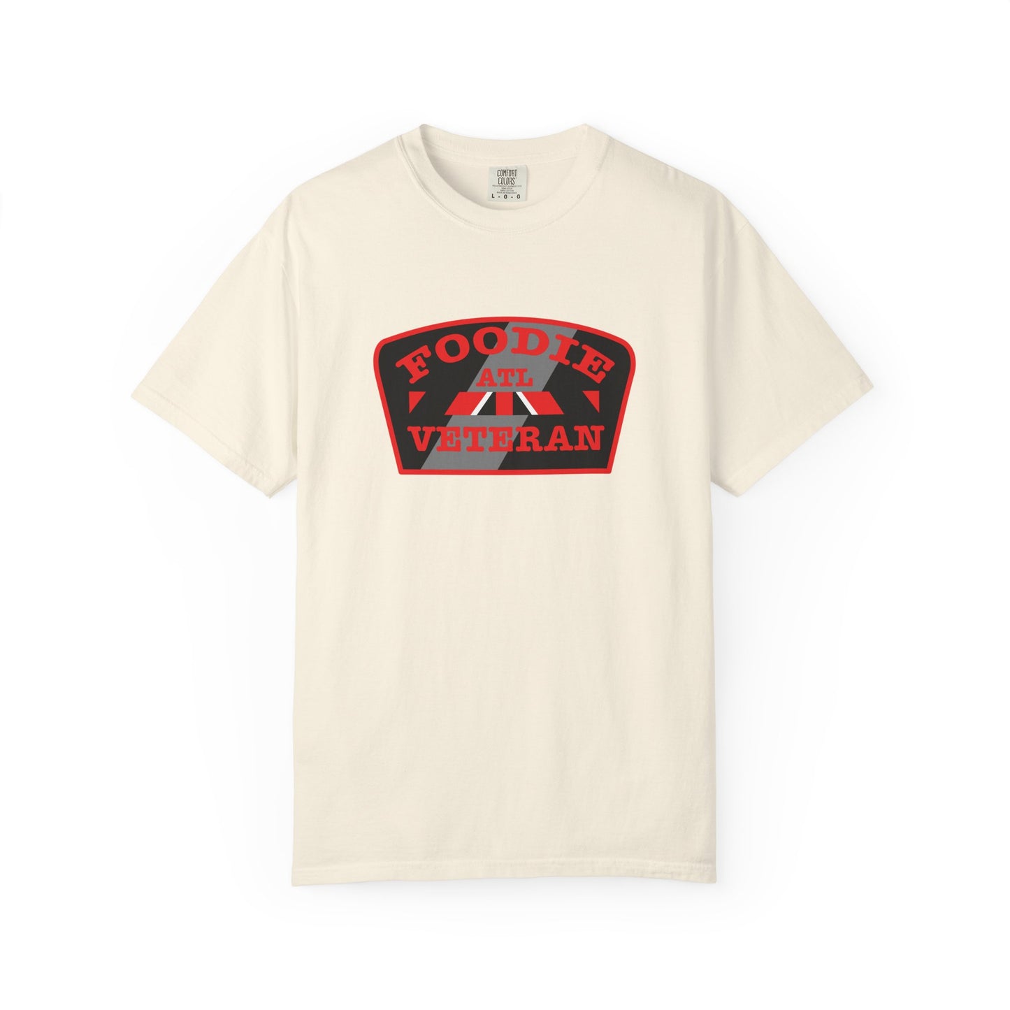 L.O.E.F Foodie Veteran ATL Unisex Tee Shirt (Red)
