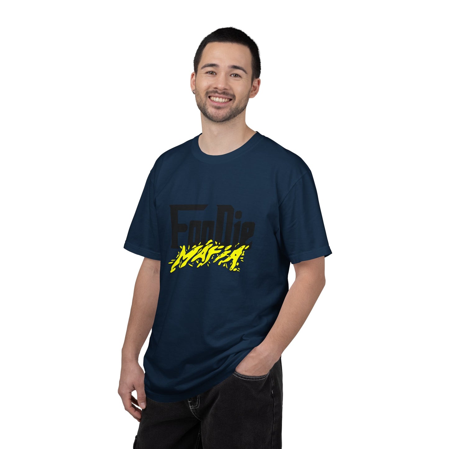 L.O.E.F Foodie Mafia Unisex Tee Shirt (Bright Yellow)