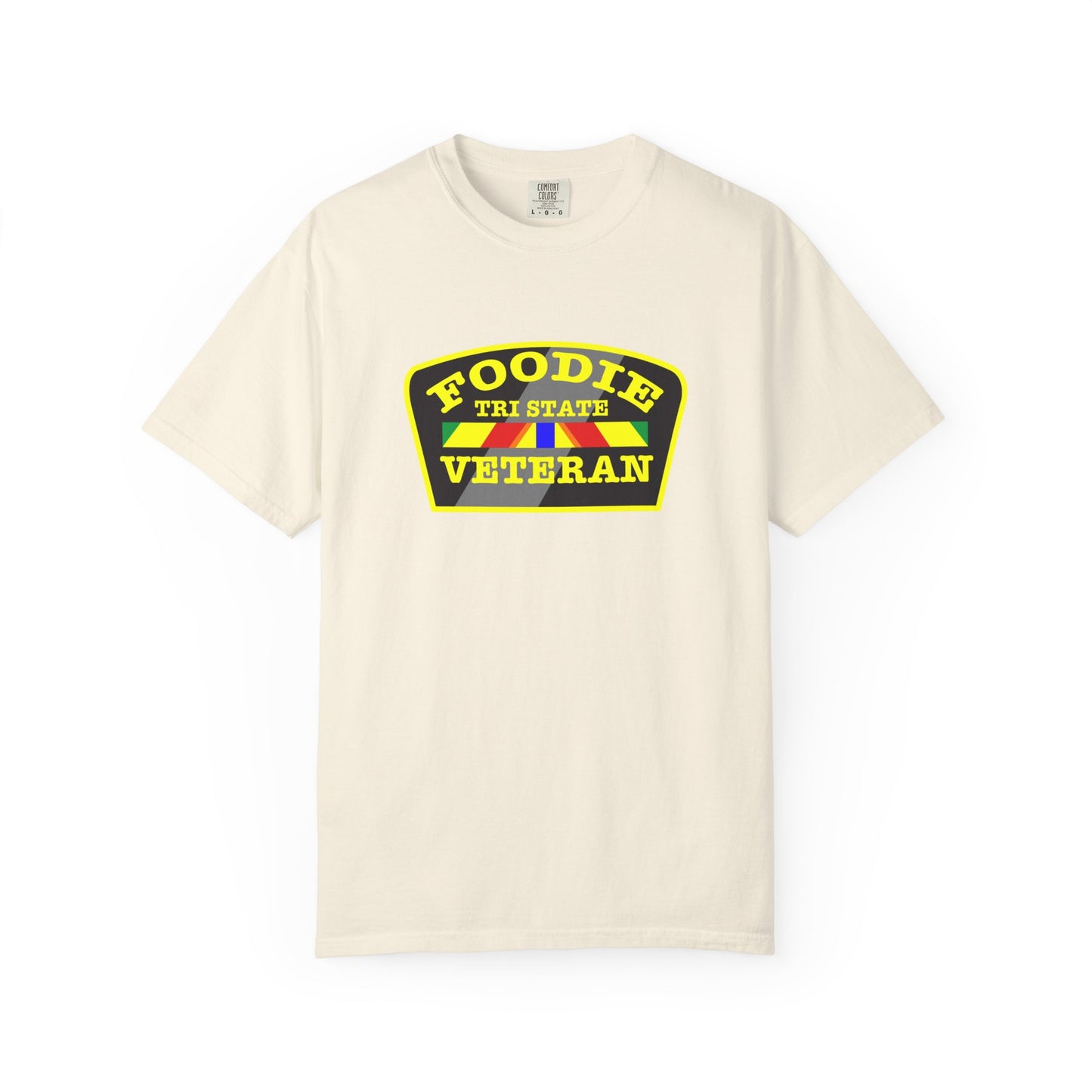 L.O.E.F Foodie Veteran TRI STATE Unisex Tee Shirt (Yellow)