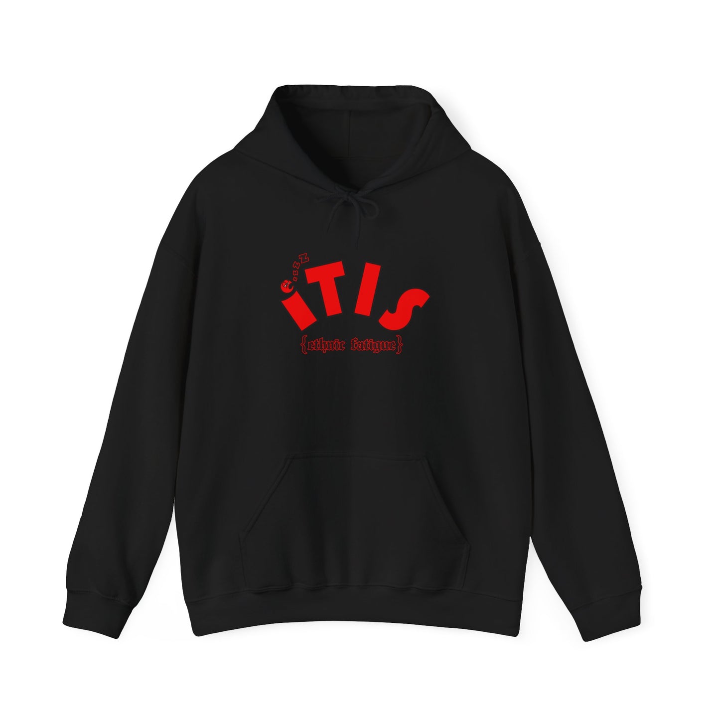L.O.E.F ITIS Unisex Hooded Sweatshirt (Red)