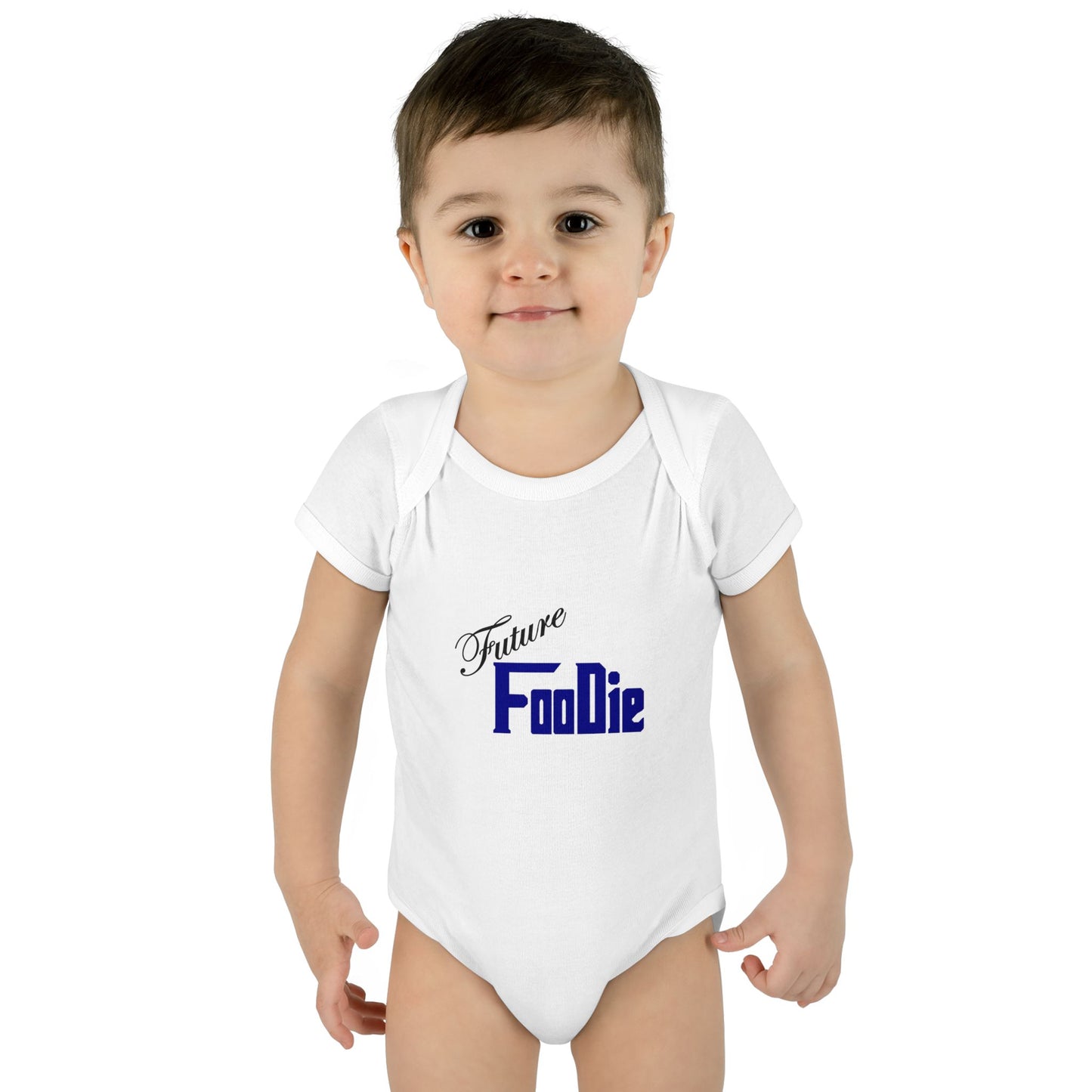 L.O.E.F Future Foodie Toddler Bodysuit (Dark Blue)