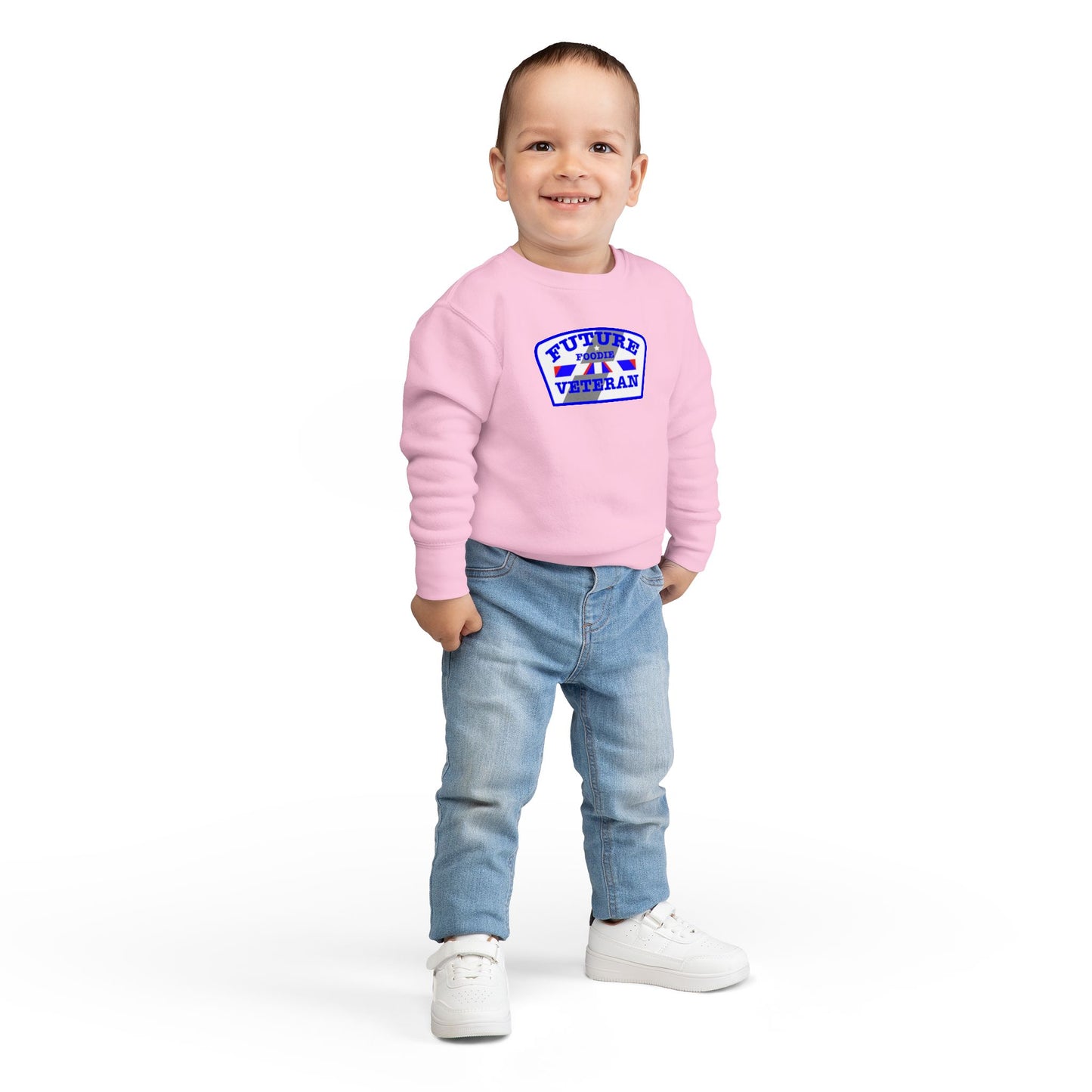 L.O.E.F Future Foodie Veteran Baby Sweatshirt (Blue)