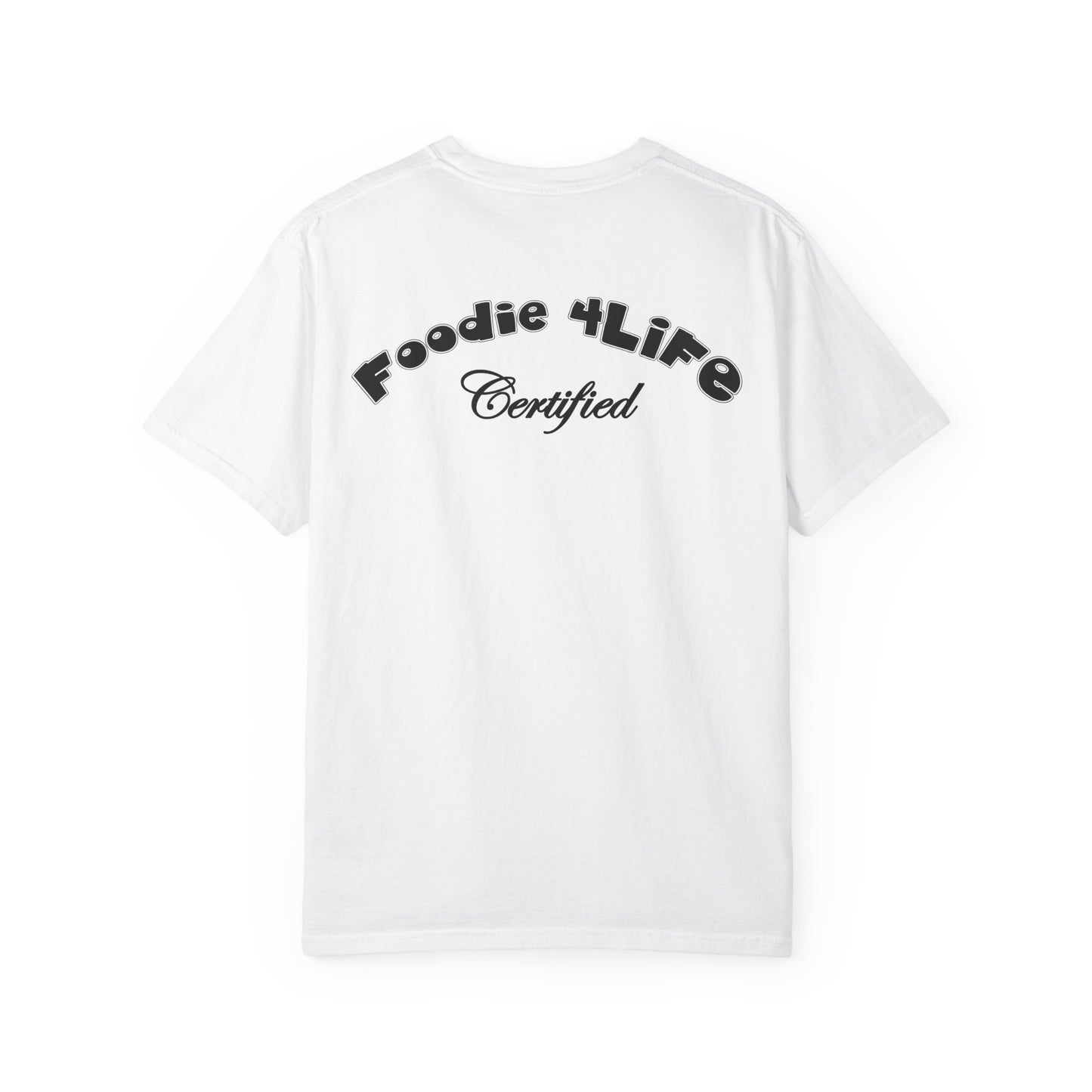 L.O.E.F Foodie 4Life Certified Unisex Tee Shirt (Black)