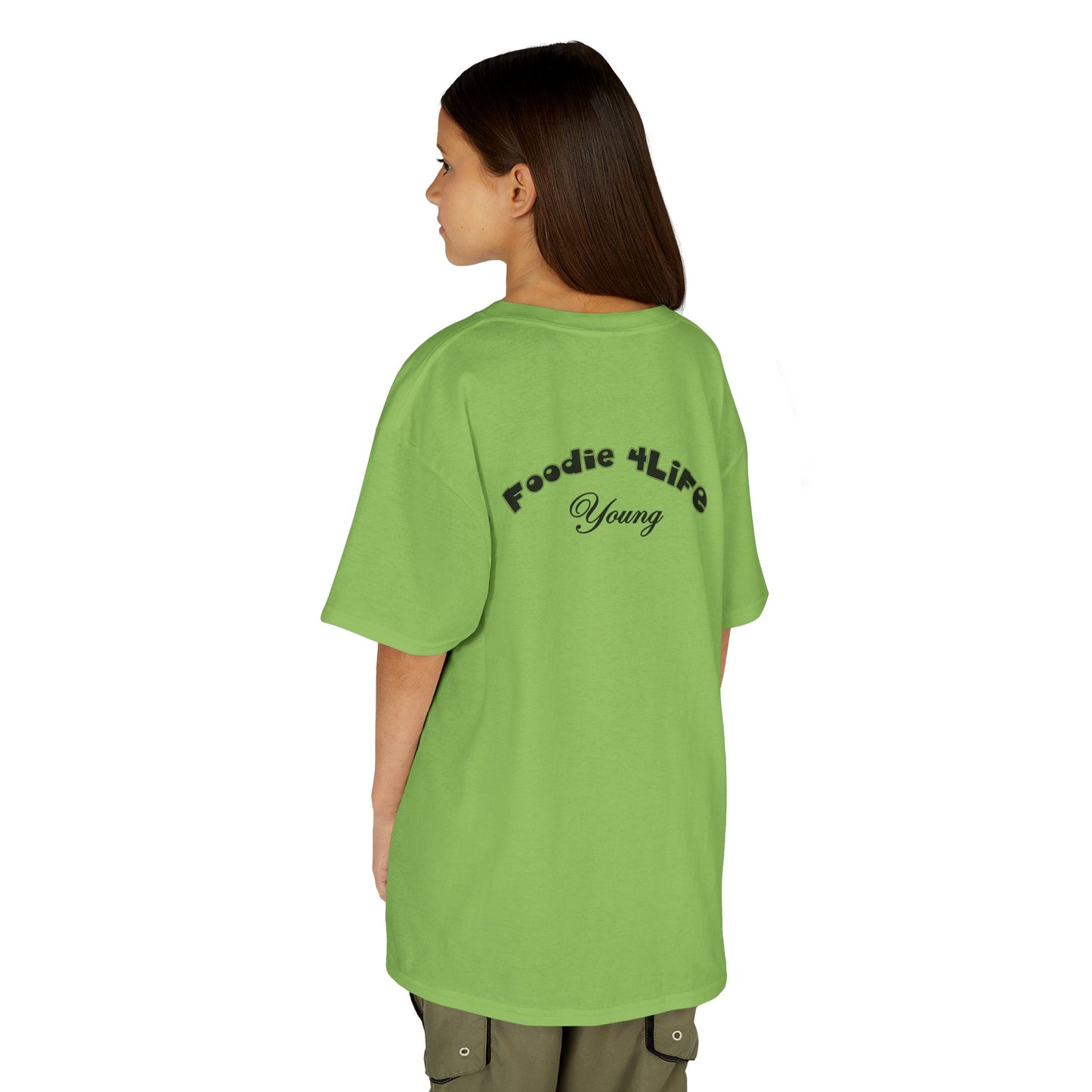 L.O.E.F Foodie 4Life Young Tee Shirt  (Black)