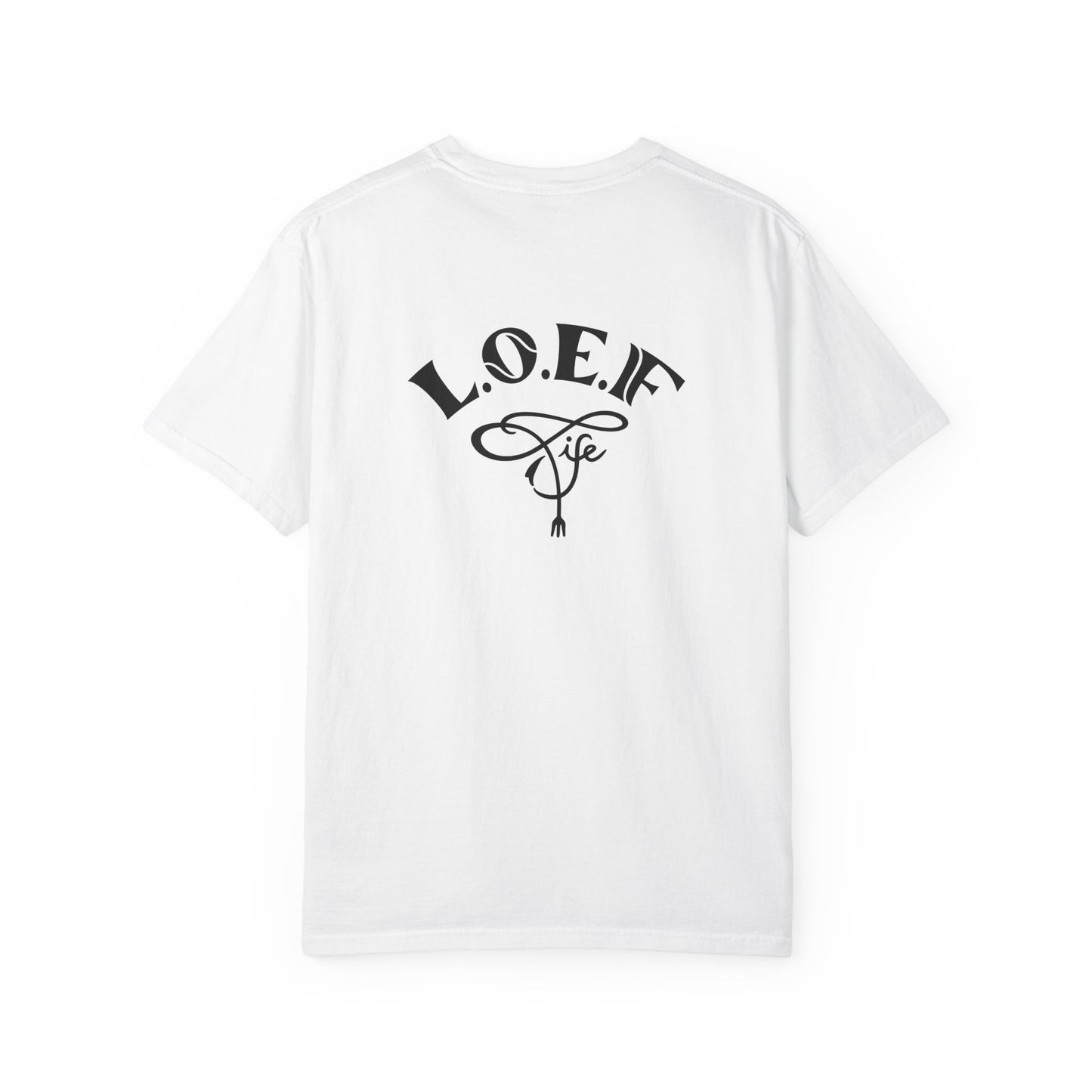 LO.E.F Foodie Unisex Tee Shirt (Black)