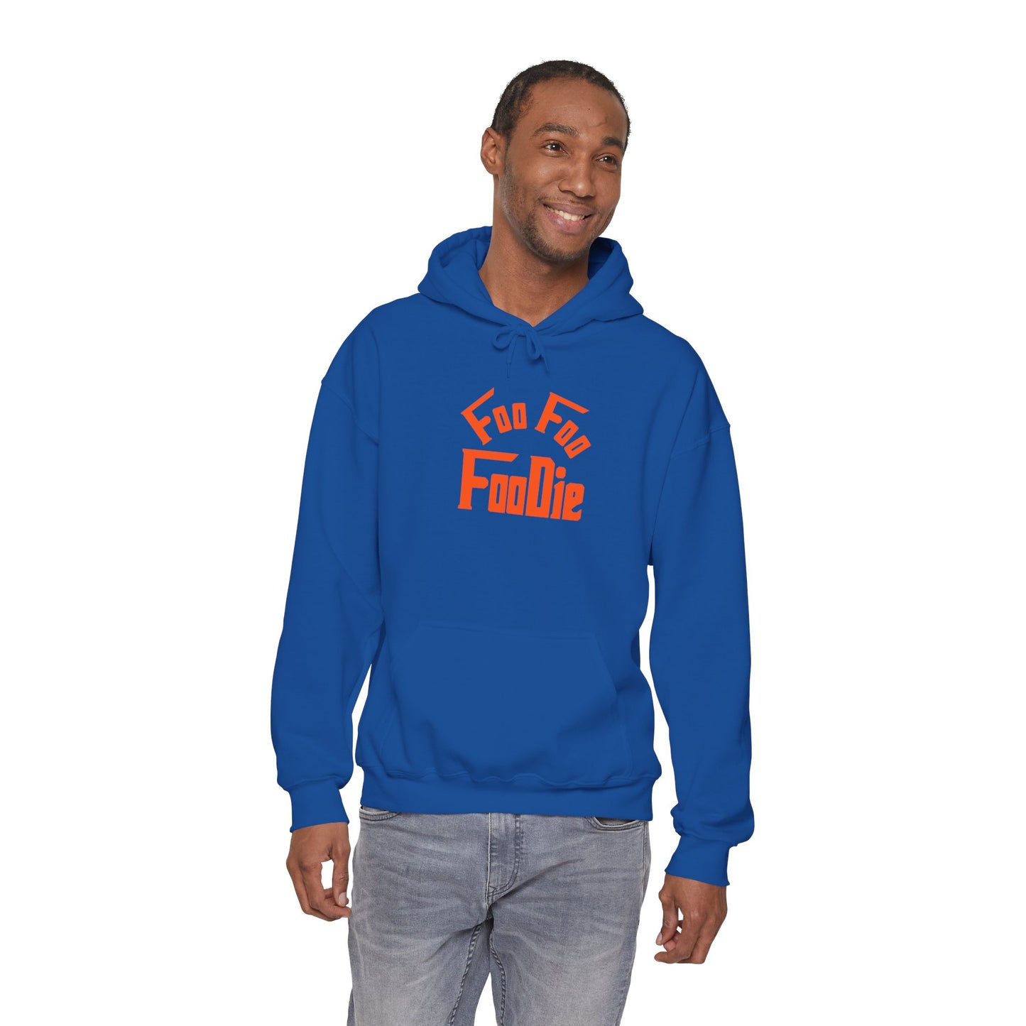 L.O.E.F Unisex Hooded Sweatshirt (Neon Orange)