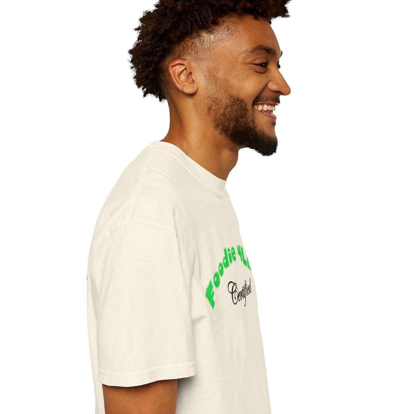 L.O.E.F Foodie 4Life Certified Unisex Tee Shirt (Machalite Green)