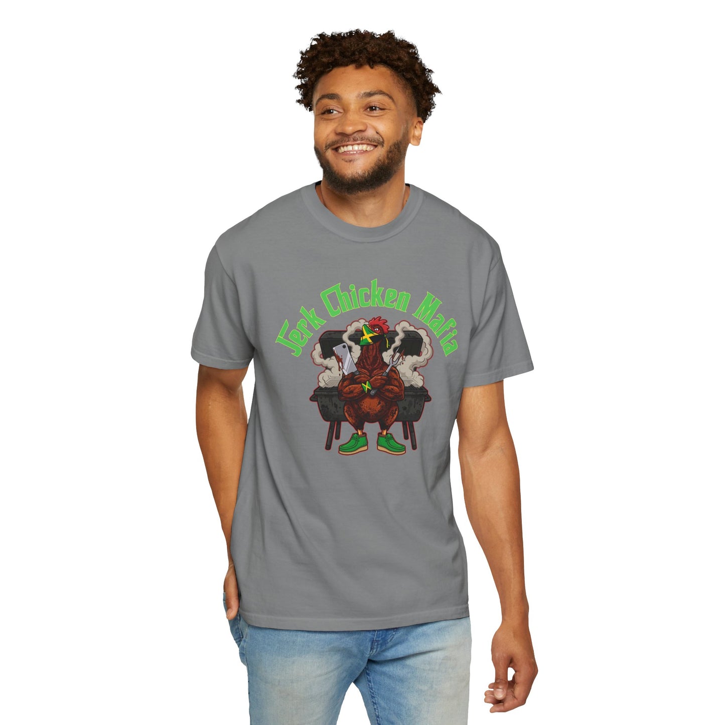 L.O.E.F Jerk Chicken Mafia Unisex Tee Shirt