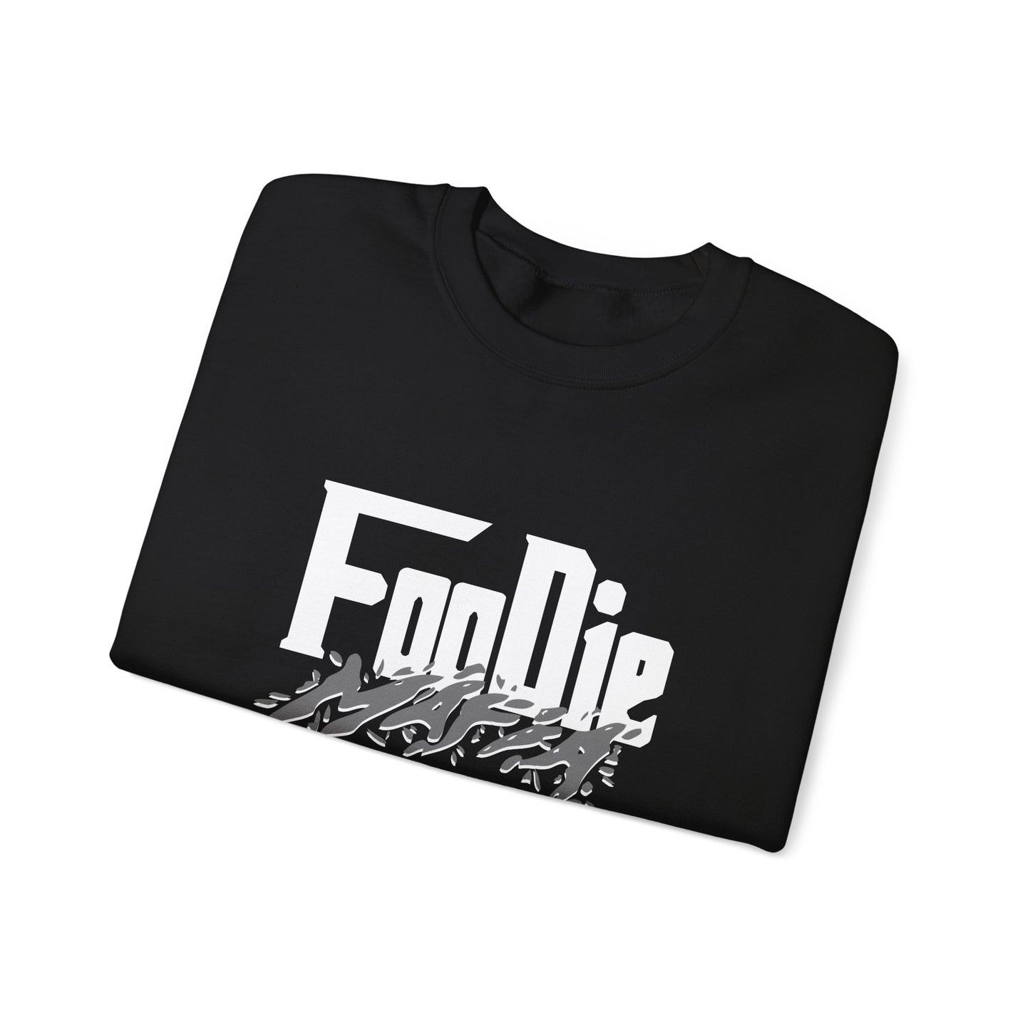 L.O.E.F White Foodie Mafia Unisex Sweatshirt (Grey)