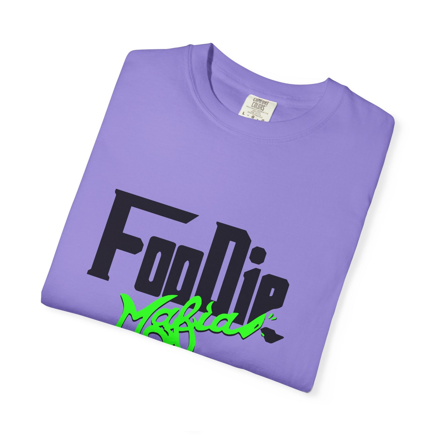 L.O.E.F Foodie Mafia Unisex Tee Shirt (Neon Green)