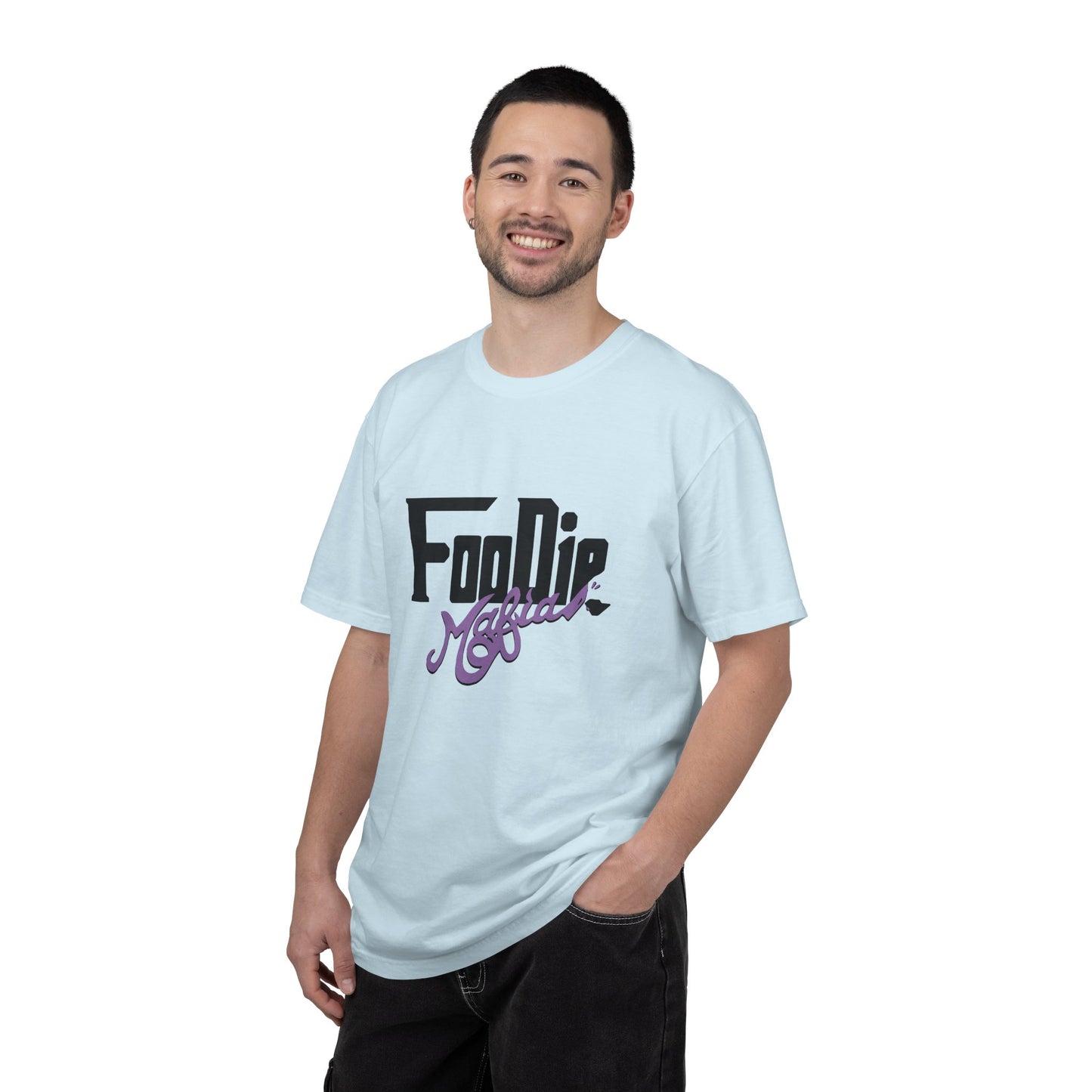 L.O.E.F Foodie Mafia Unisex Tee shirt (Lavender)