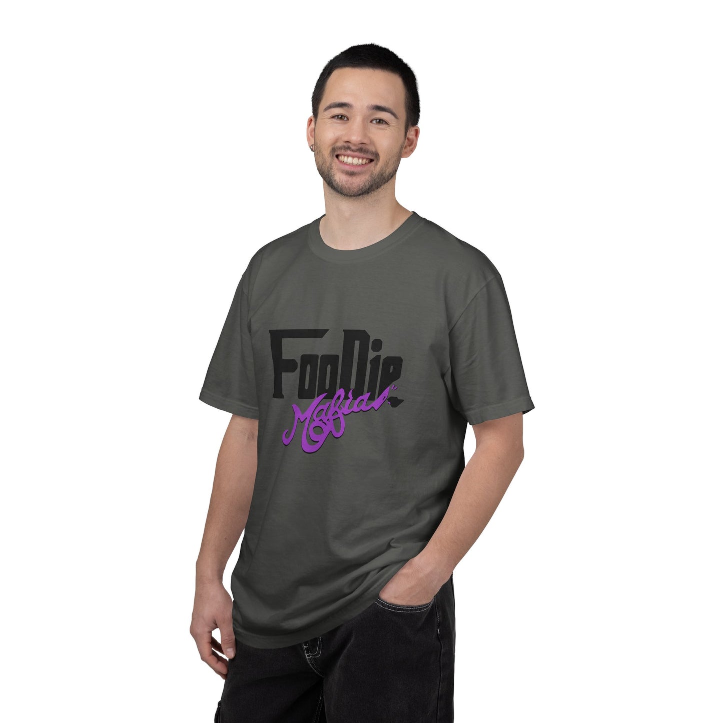 L.O.E.F Foodie Mafia Unisex Tee shirt (Bright Purple)