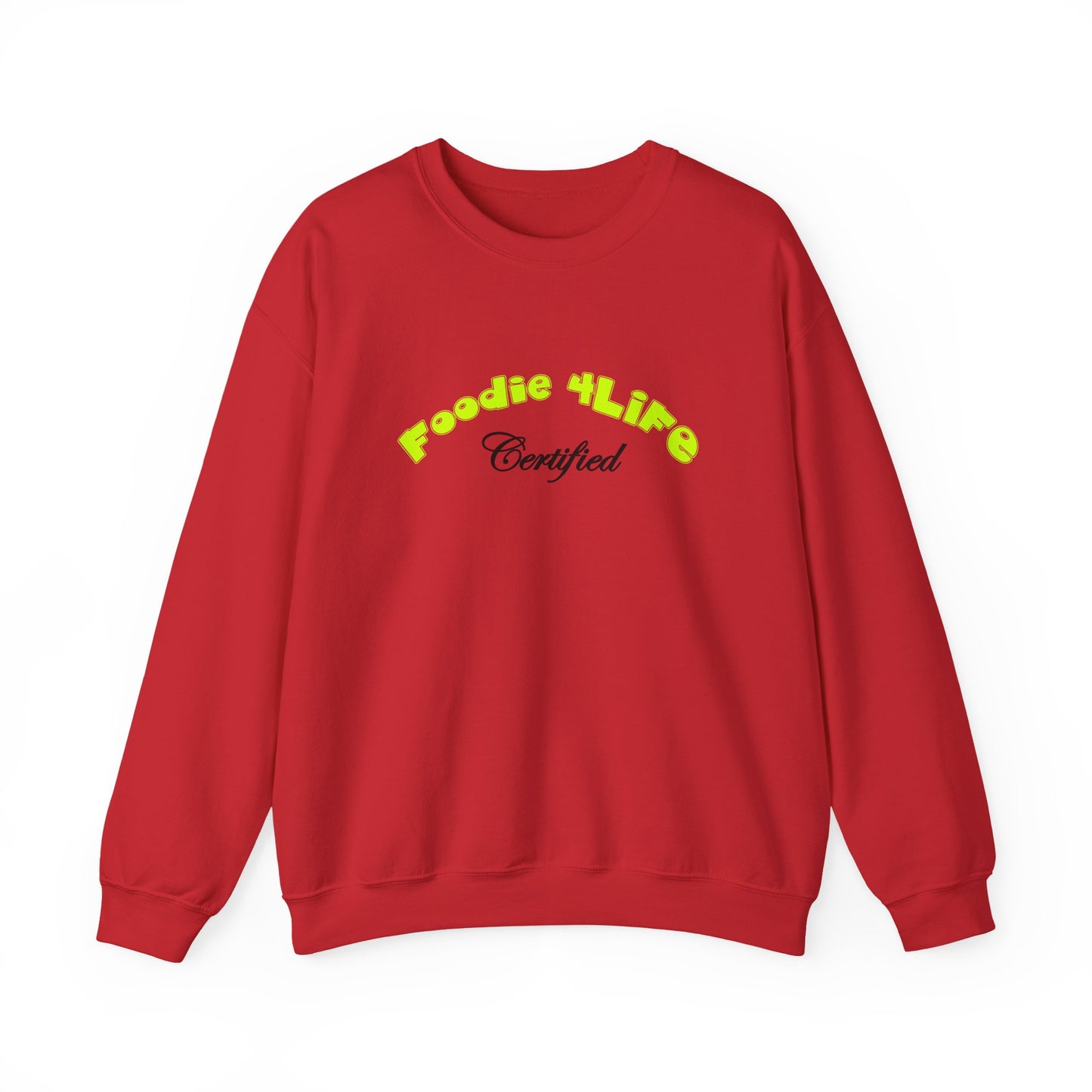 L.O.E.F Foodie 4Life Certified Sweatshirt (Yellow)