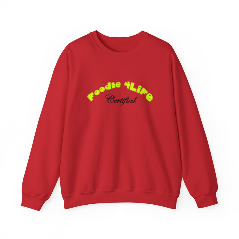 L.O.E.F Foodie 4Life Certified Sweatshirt (Yellow)
