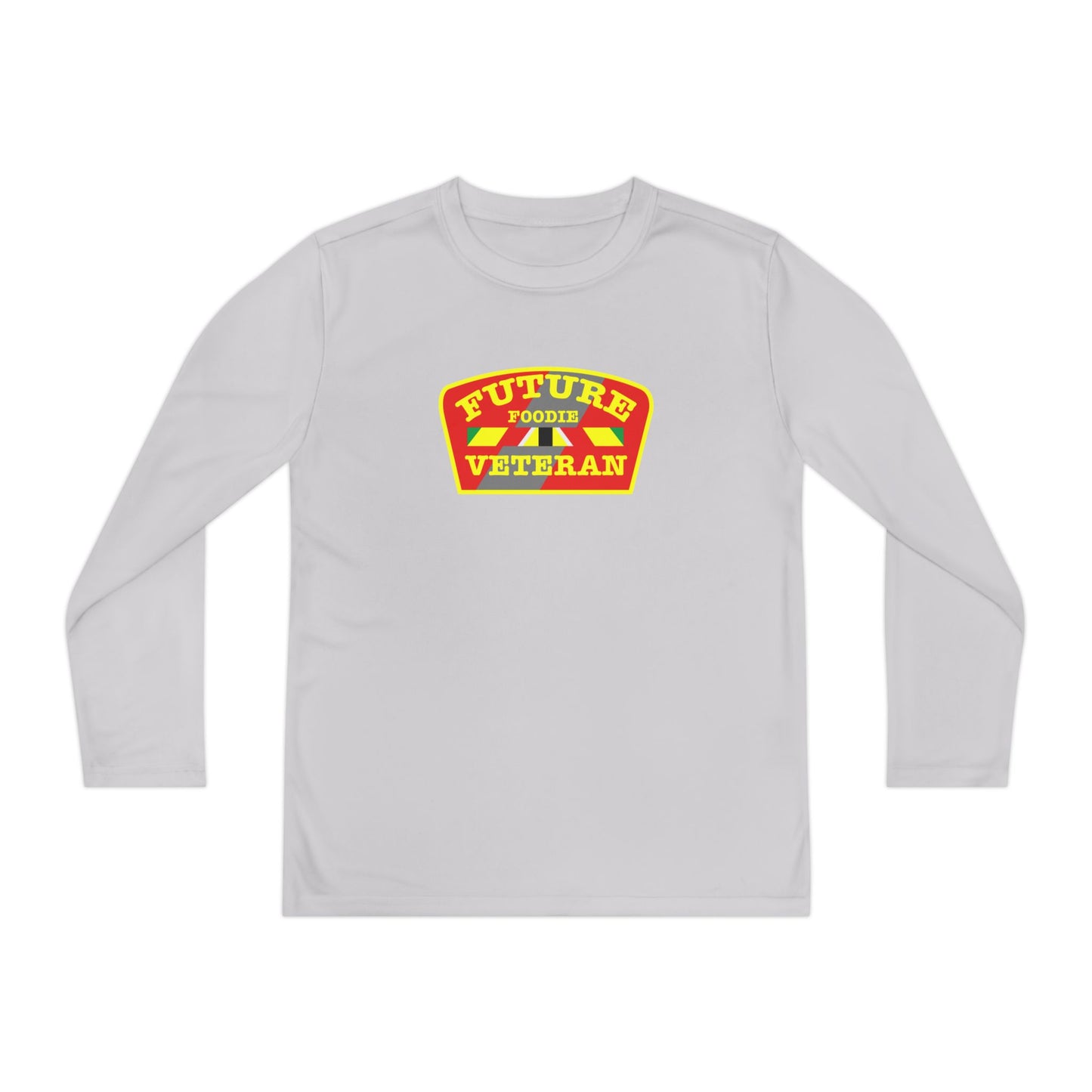 L.O.E.F Future Foodie Veteran Youth Long Sleeve Tee (Yellow and Red)