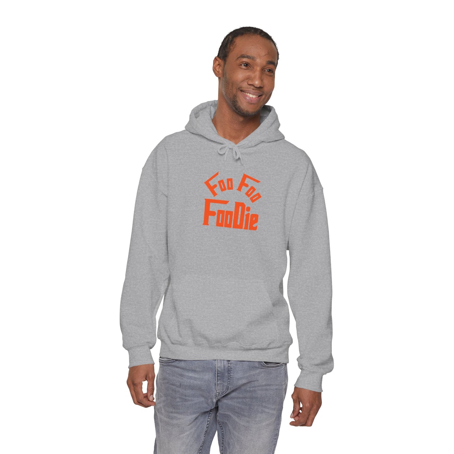 L.O.E.F Unisex Hooded Sweatshirt (Neon Orange)